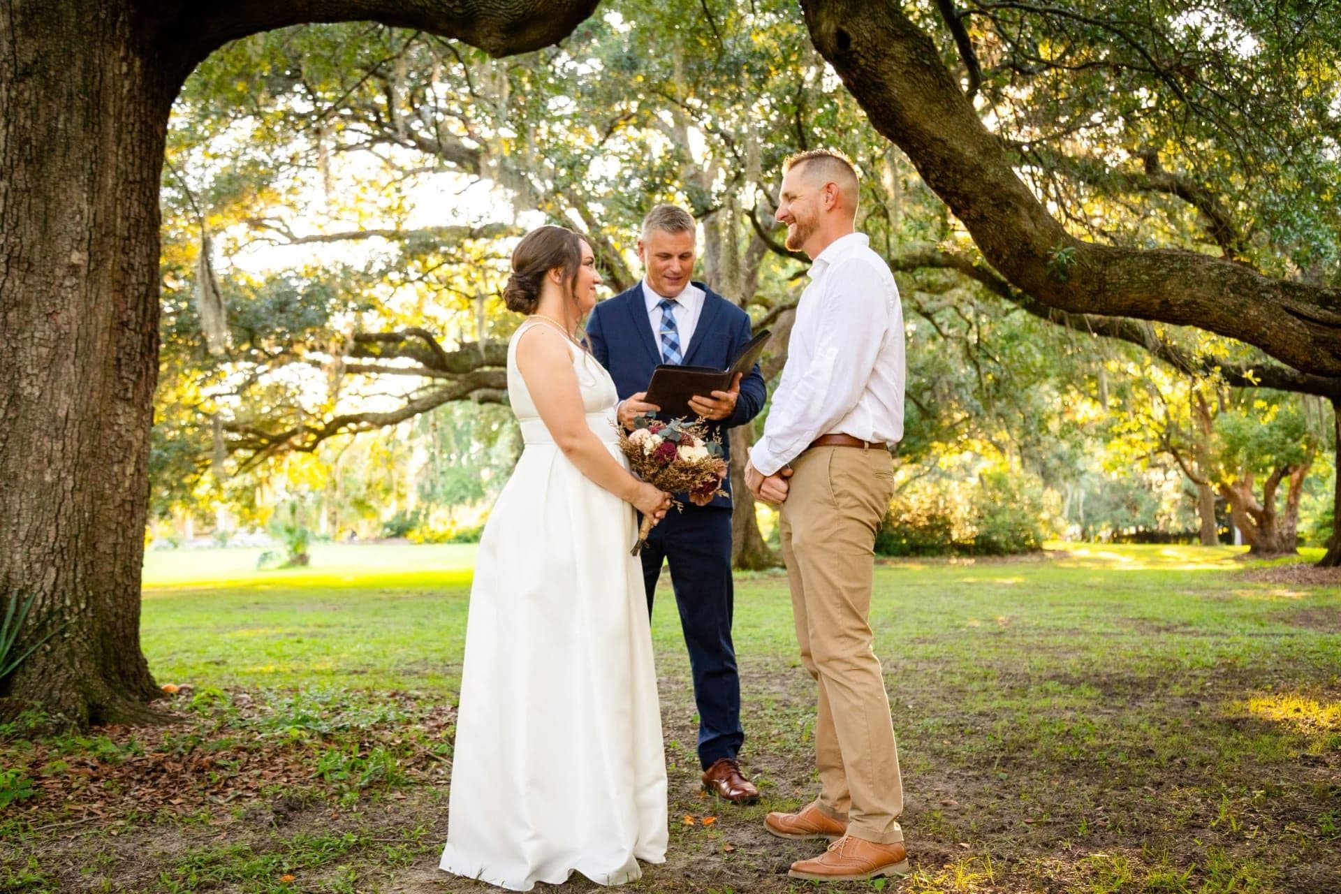 Hampton Park elopement photo 2