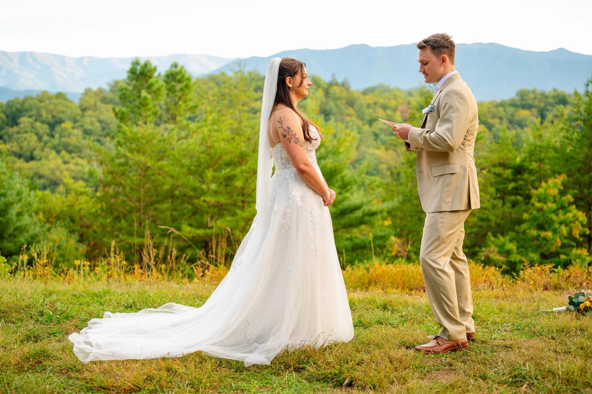 Foothills Parkway elopement photo 13