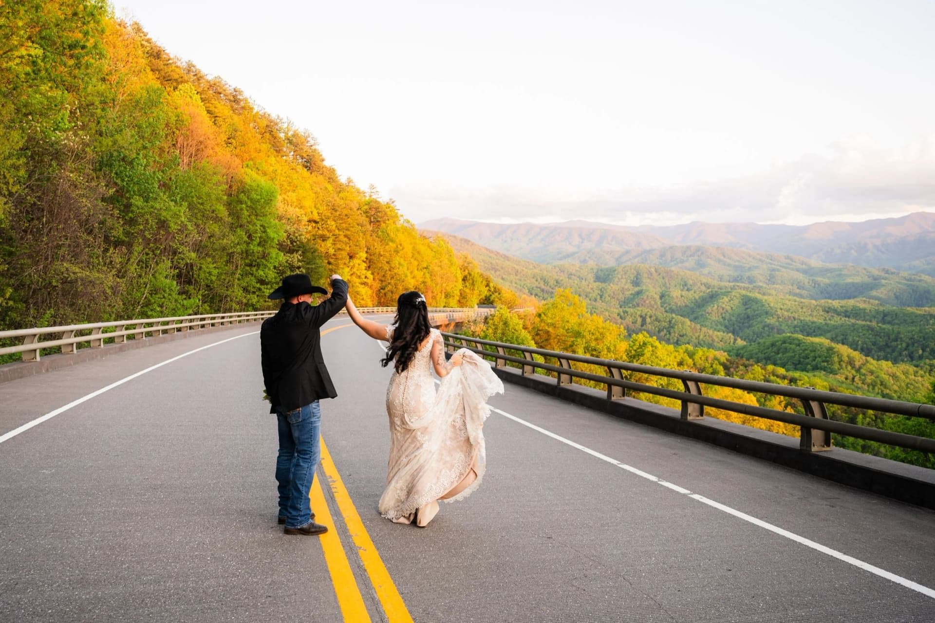 Foothills Parkway elopement photo 2