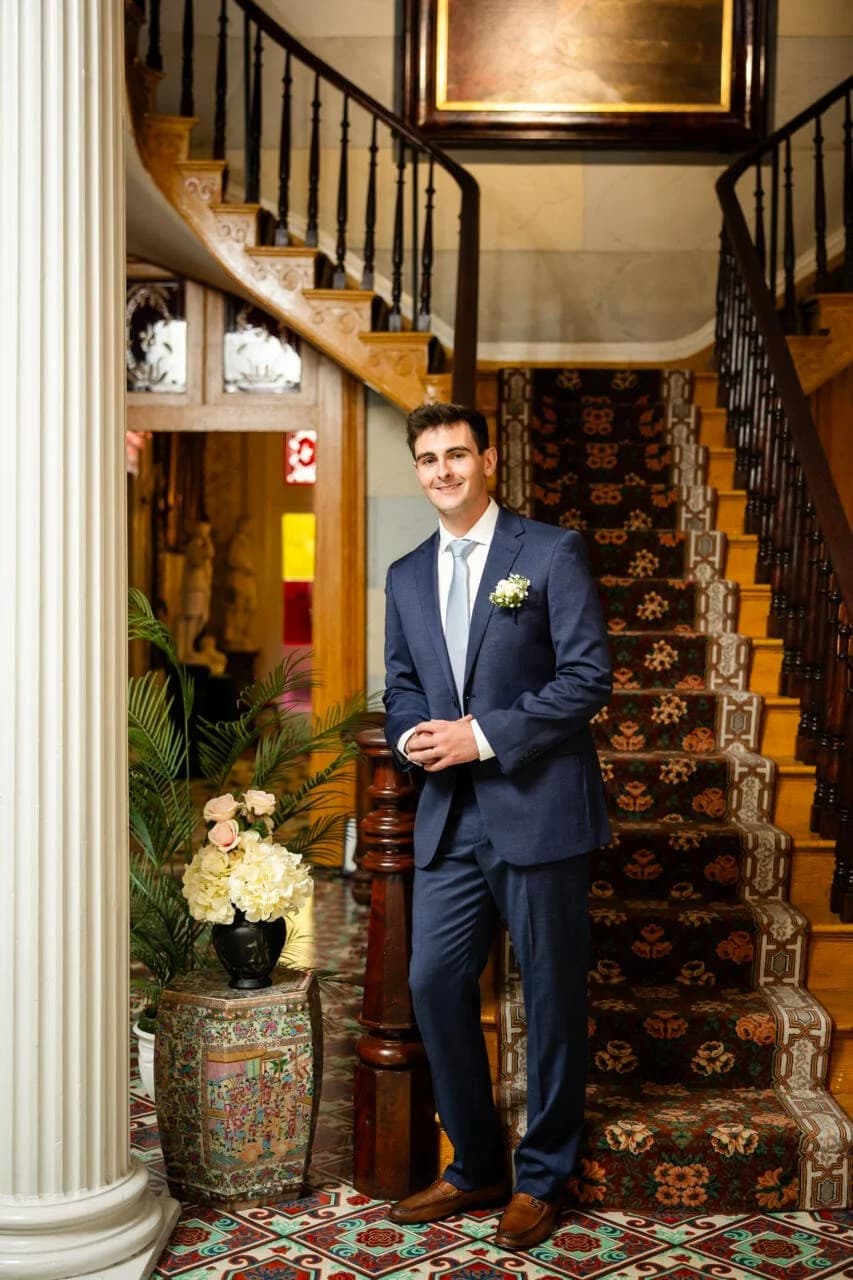 Belmont Mansion elopement photo 73