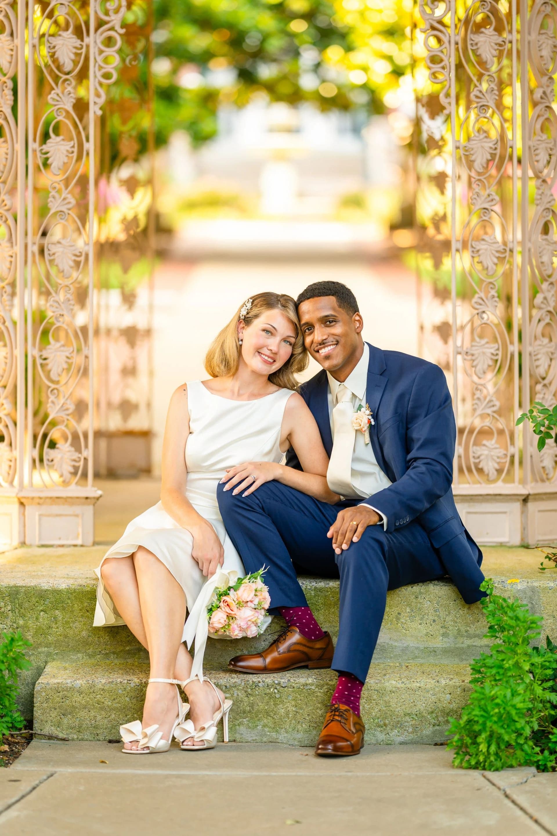 Belmont Mansion elopement photo 1