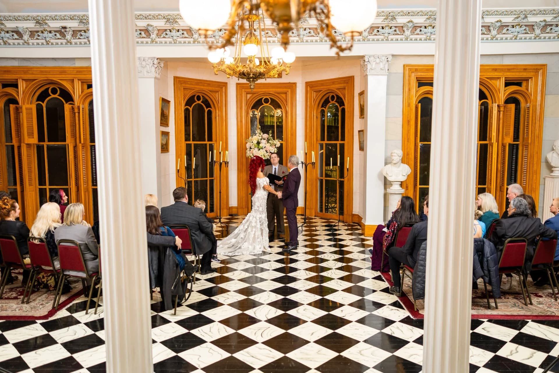 Belmont Mansion elopement photo 62