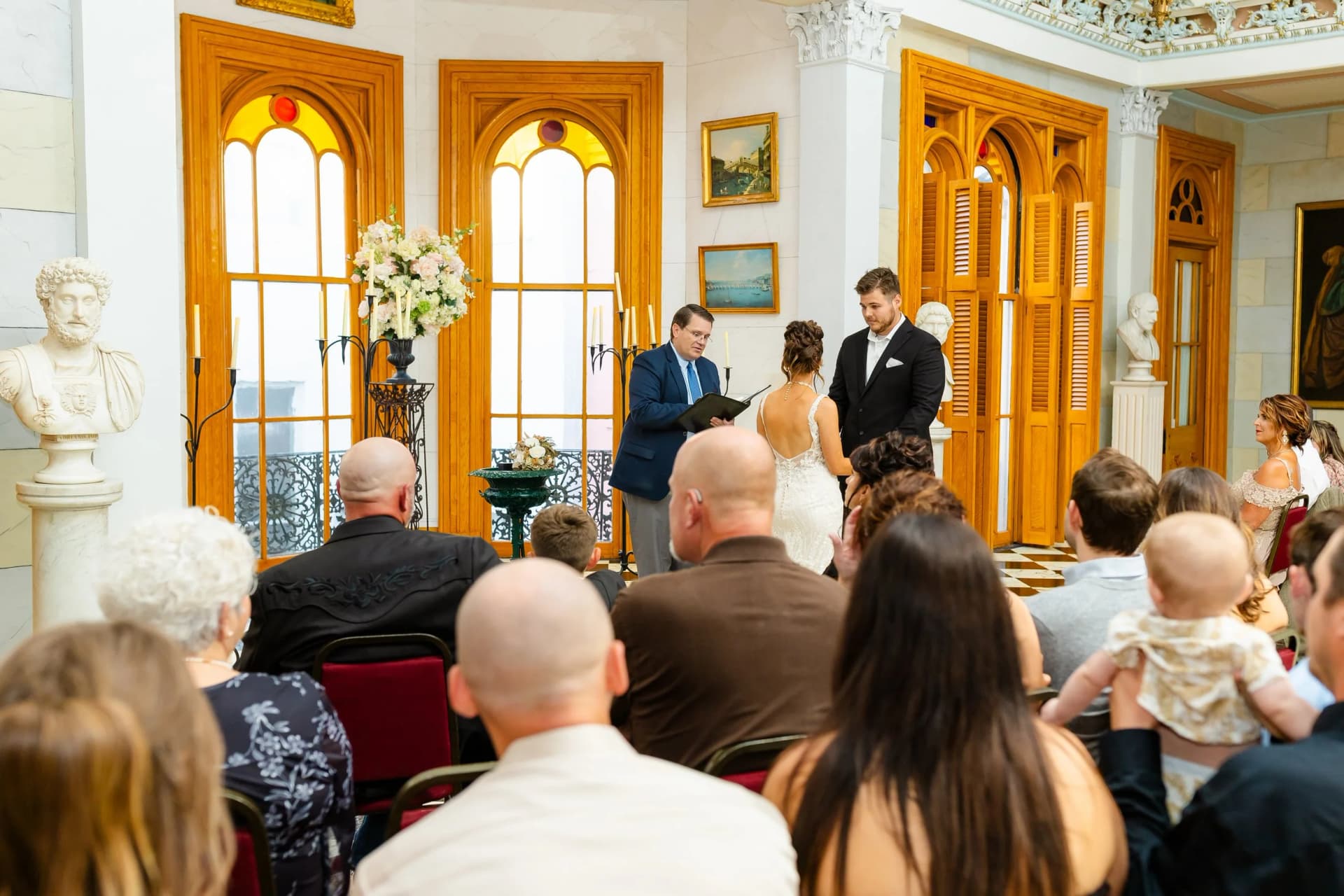Belmont Mansion elopement photo 63