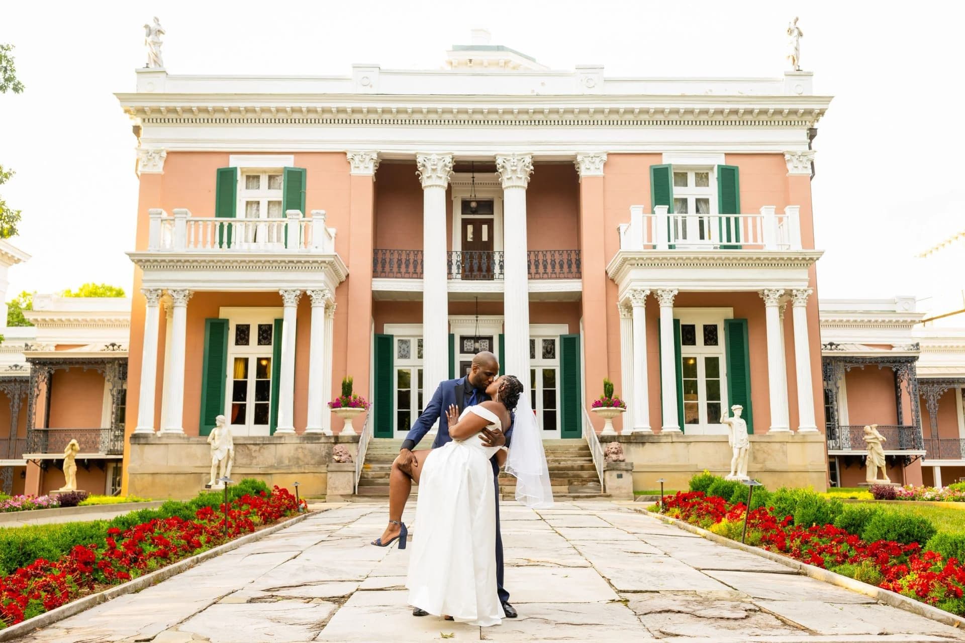 Belmont Mansion elopement photo 17