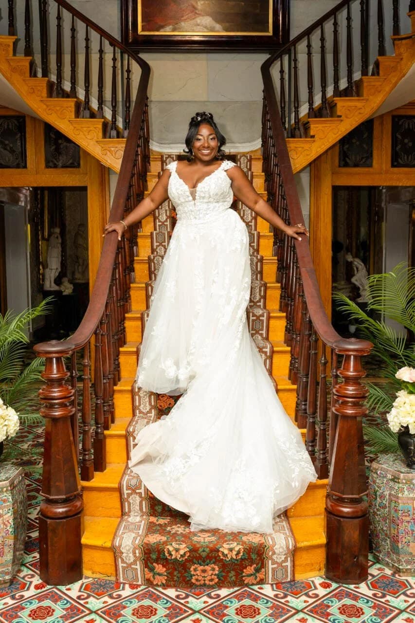 Belmont Mansion elopement photo 4