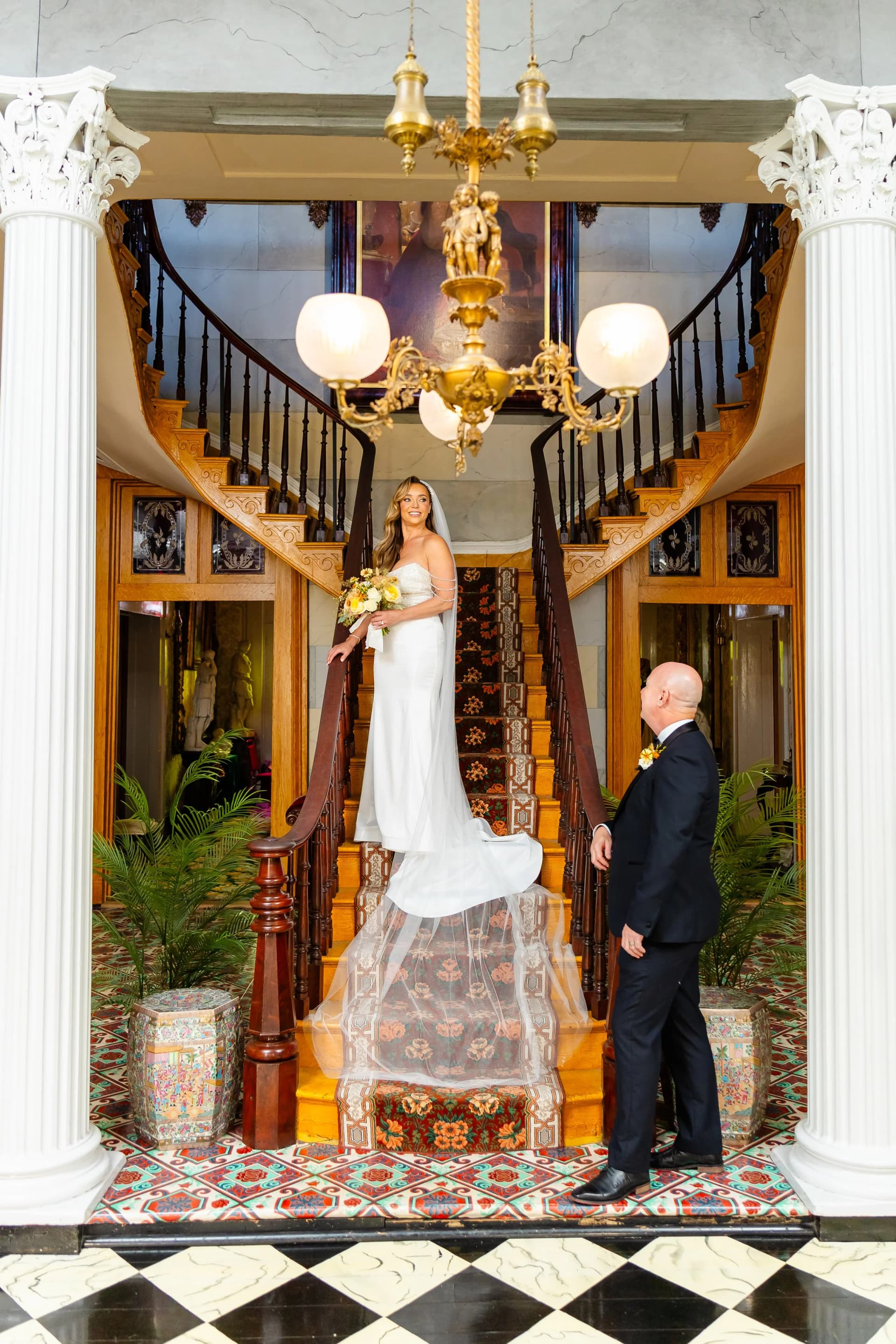 Belmont Mansion elopement photo 25