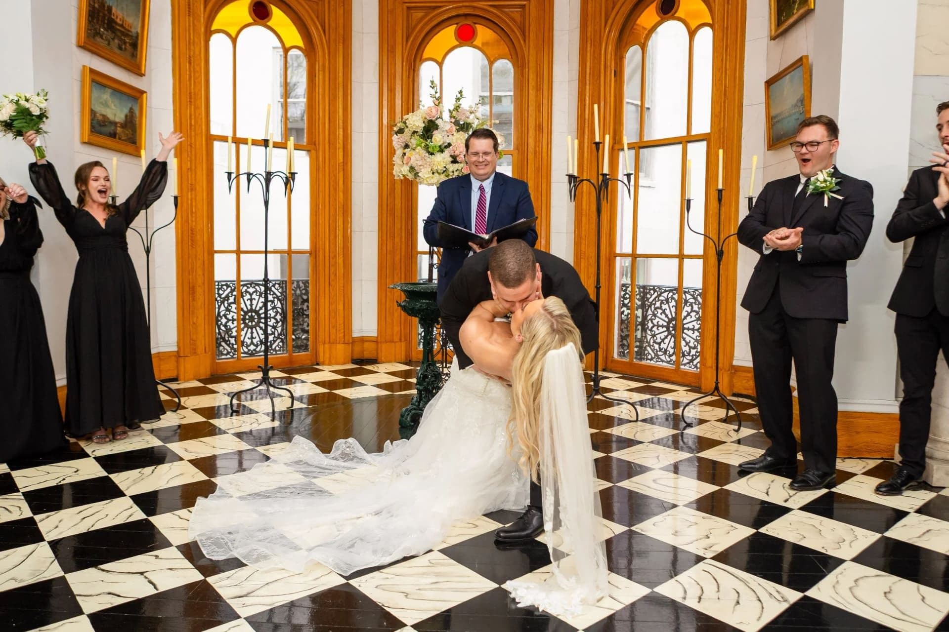 Belmont Mansion elopement photo 42