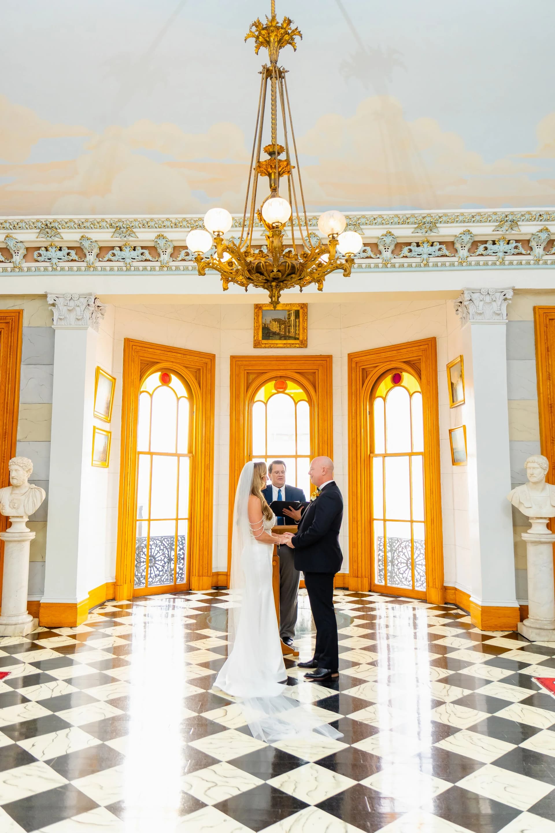 Belmont Mansion elopement photo 30