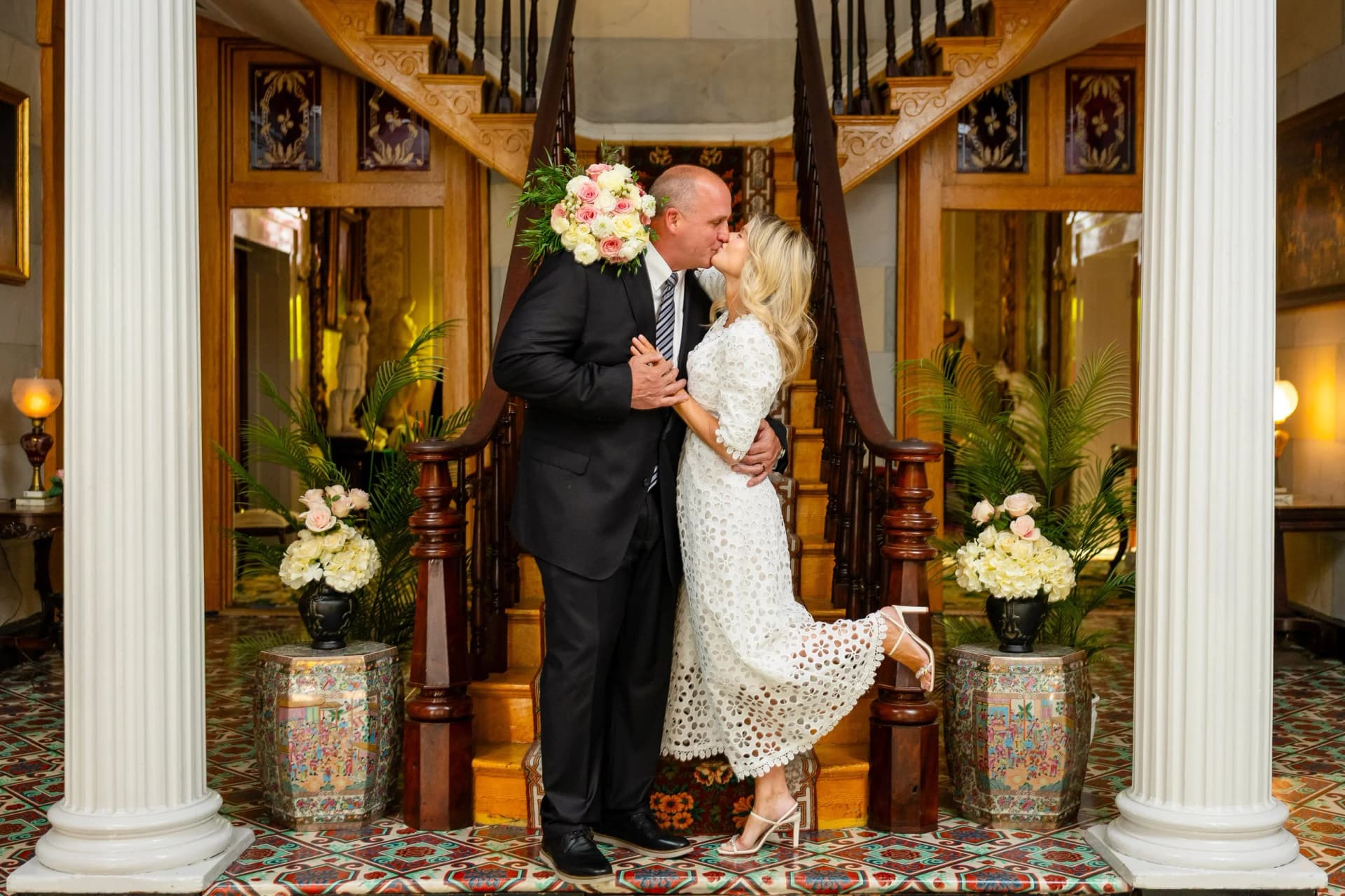 Belmont Mansion elopement photo 36