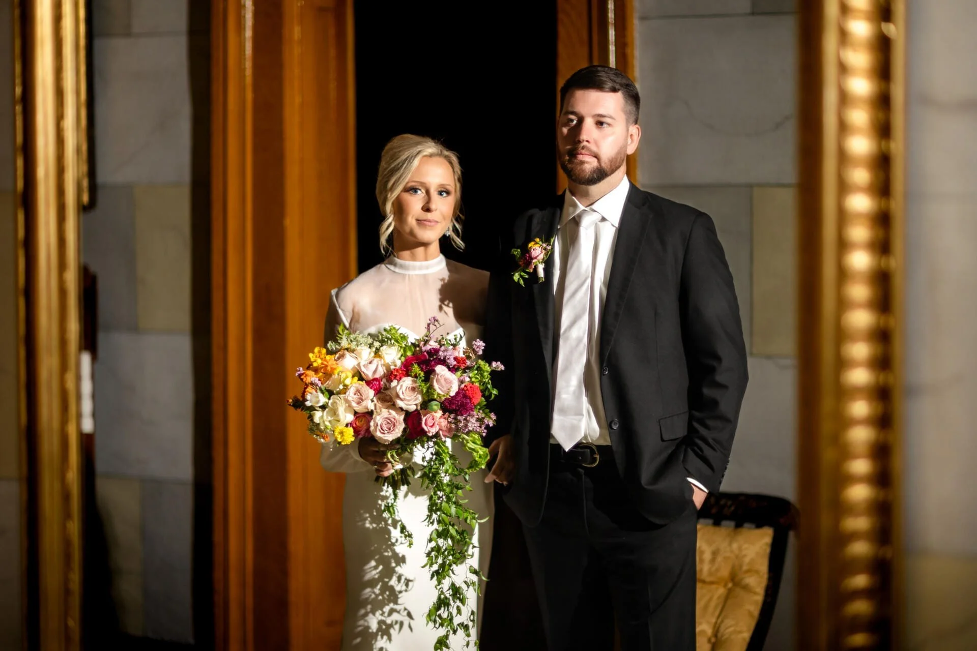 Belmont Mansion elopement photo 10