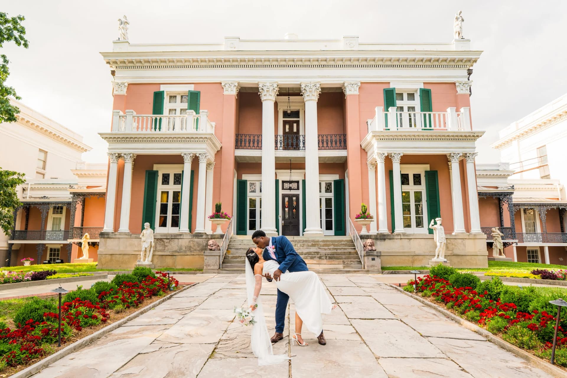Belmont Mansion elopement photo 8