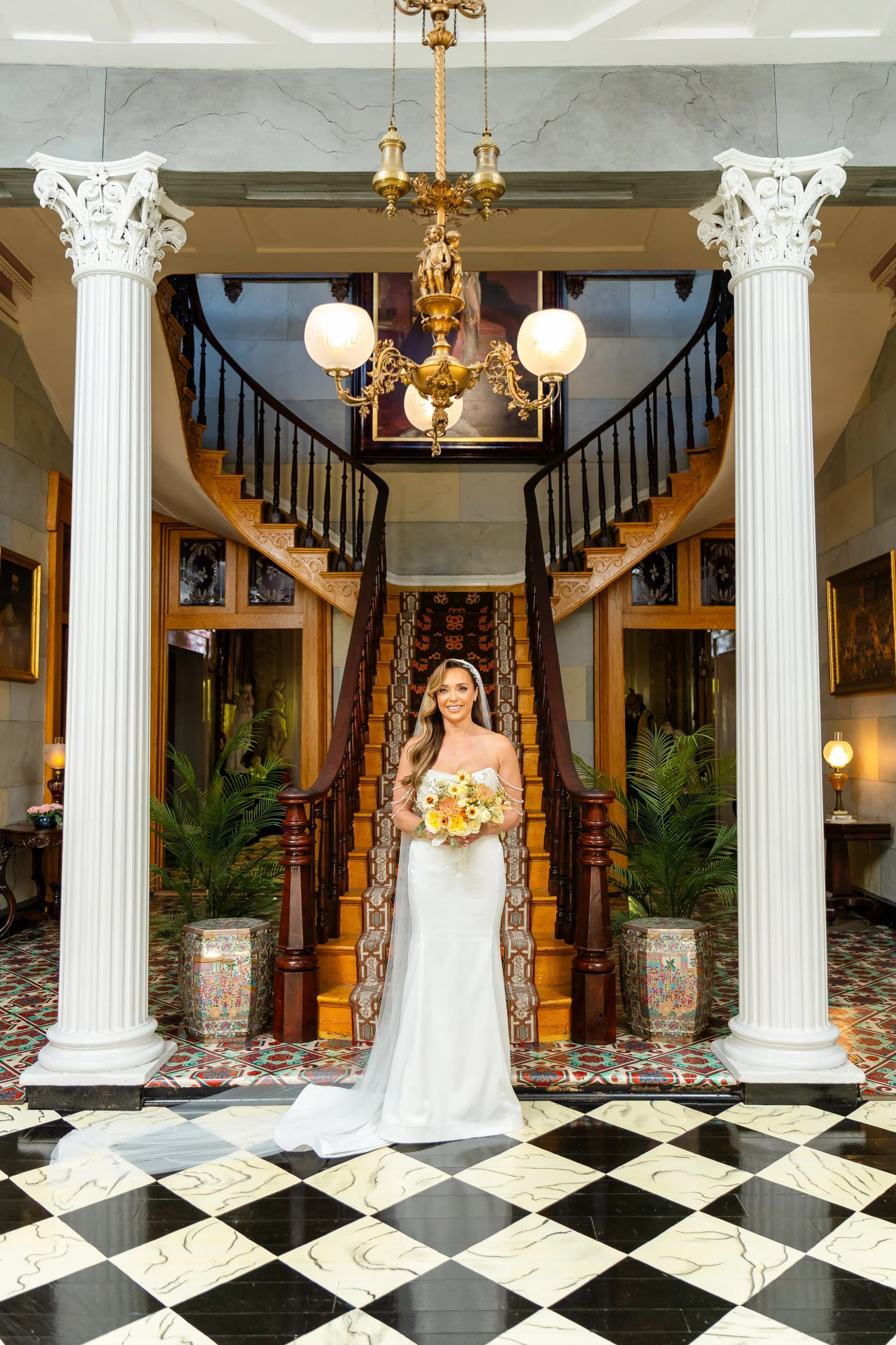 Belmont Mansion elopement photo 21