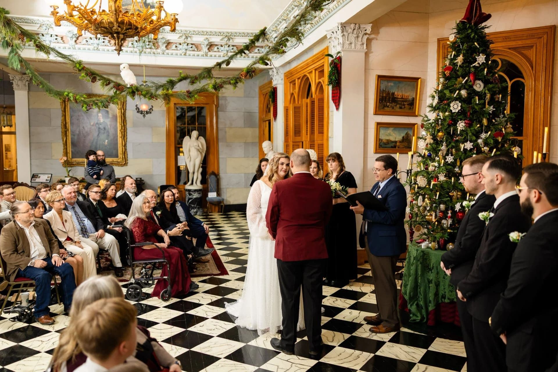 Belmont Mansion elopement photo 37