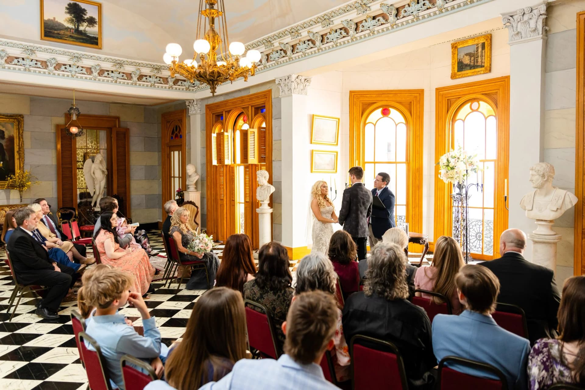 Belmont Mansion elopement photo 35