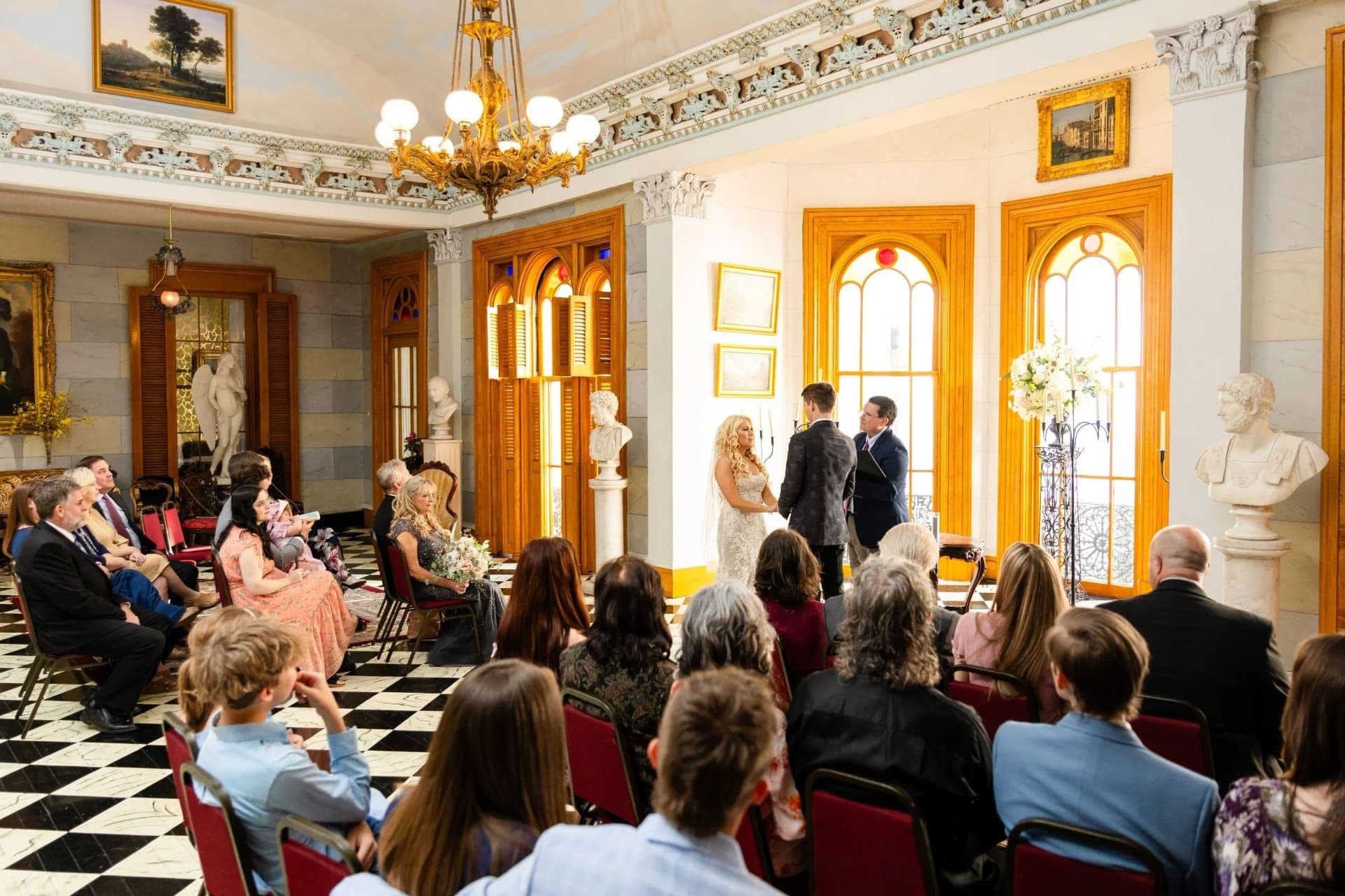 Belmont Mansion elopement photo 53