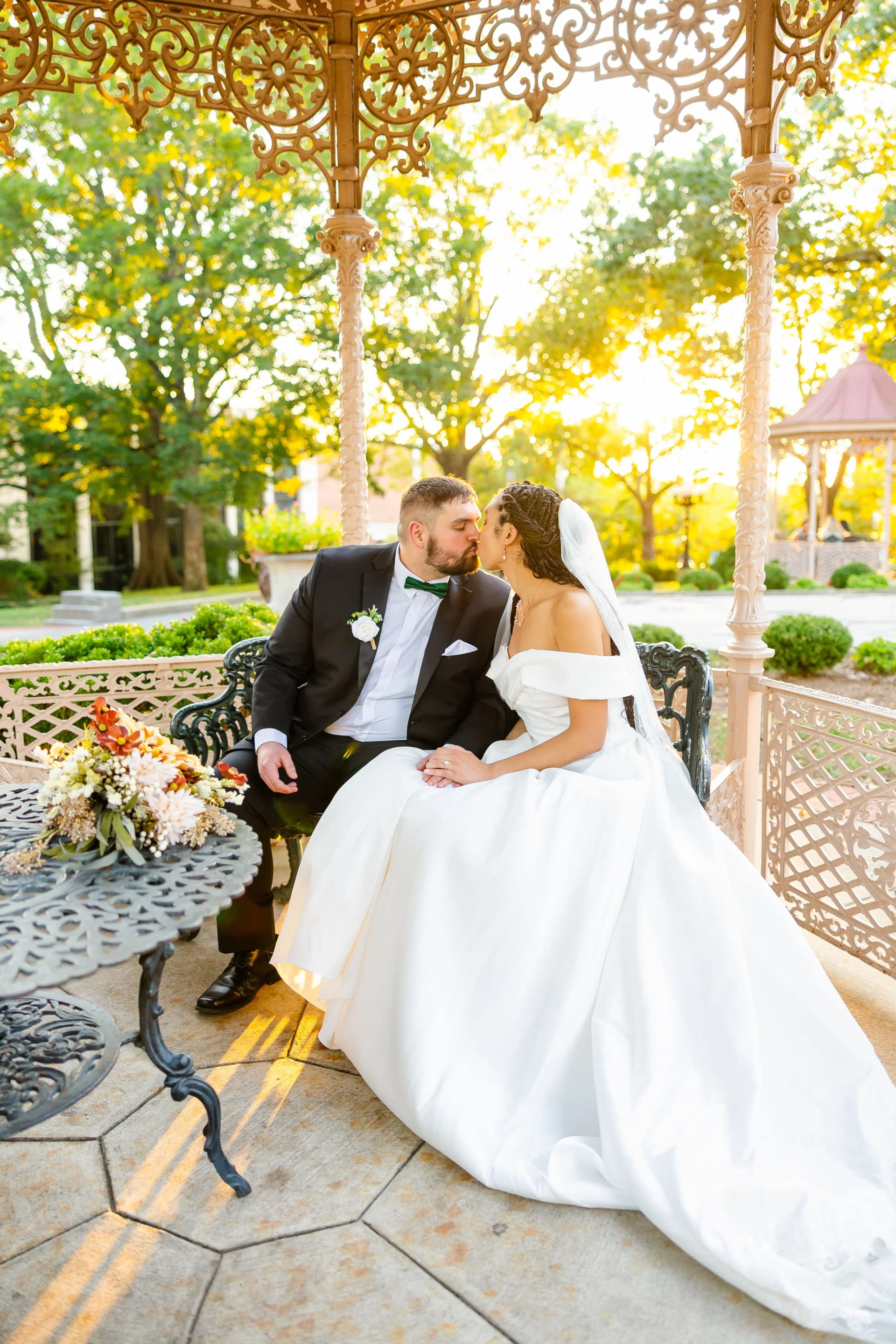 Belmont Mansion elopement photo 16