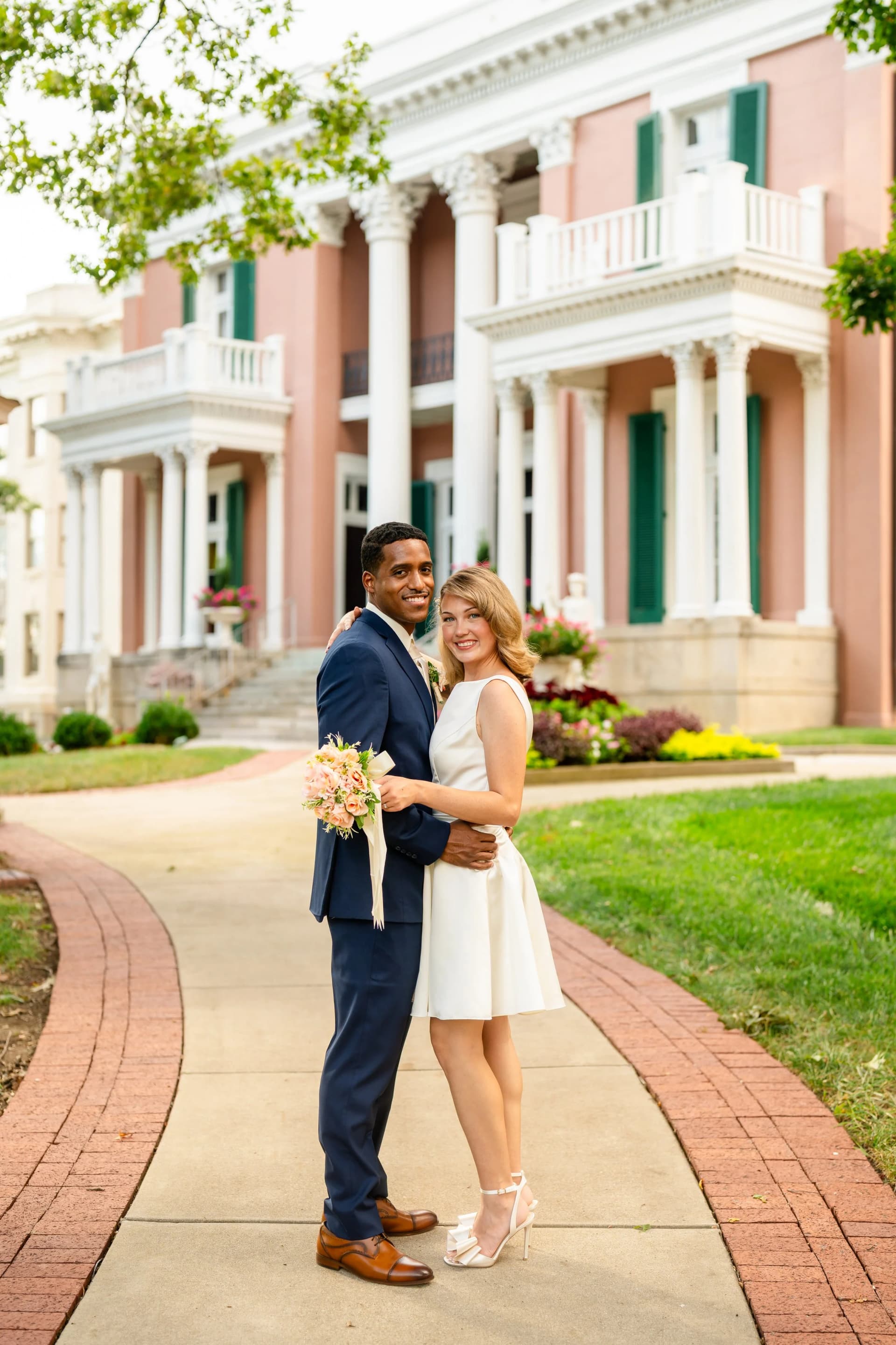 Belmont Mansion elopement photo 32