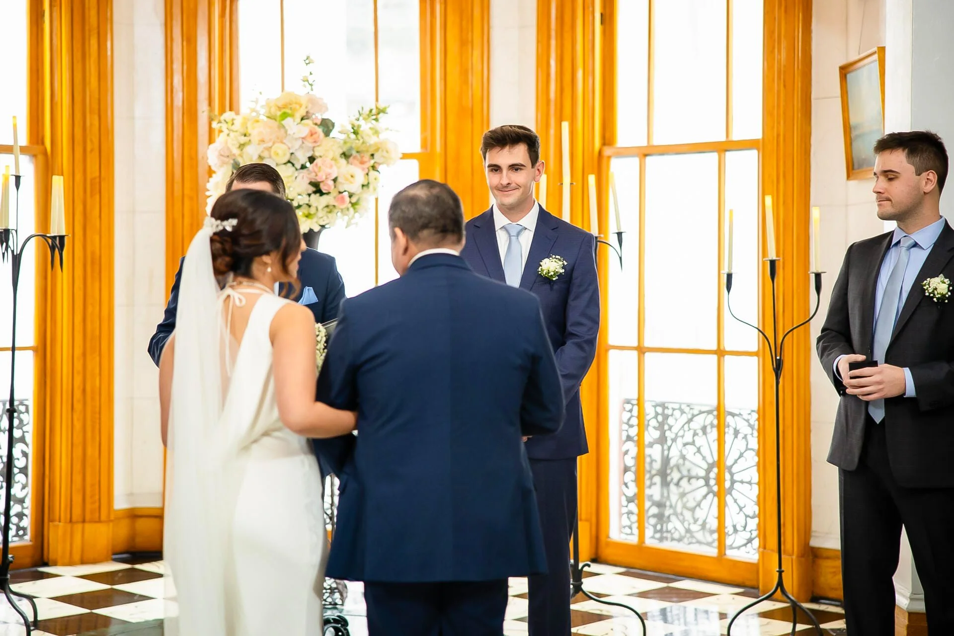 Belmont Mansion elopement photo 14