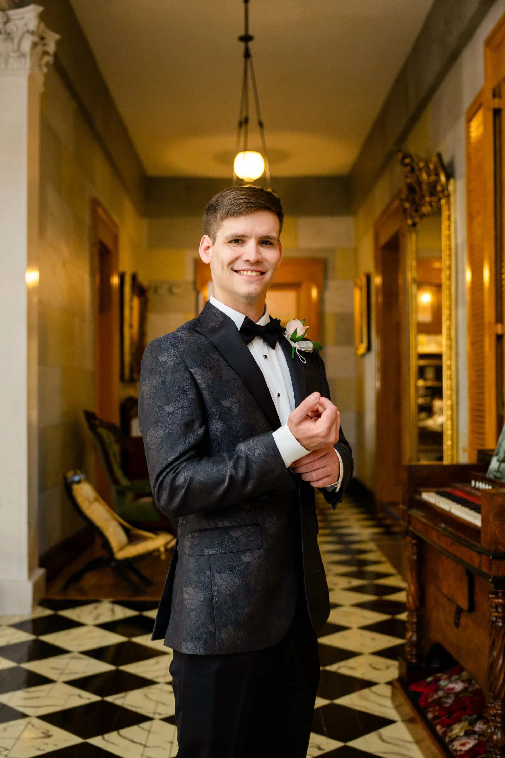 Belmont Mansion elopement photo 3