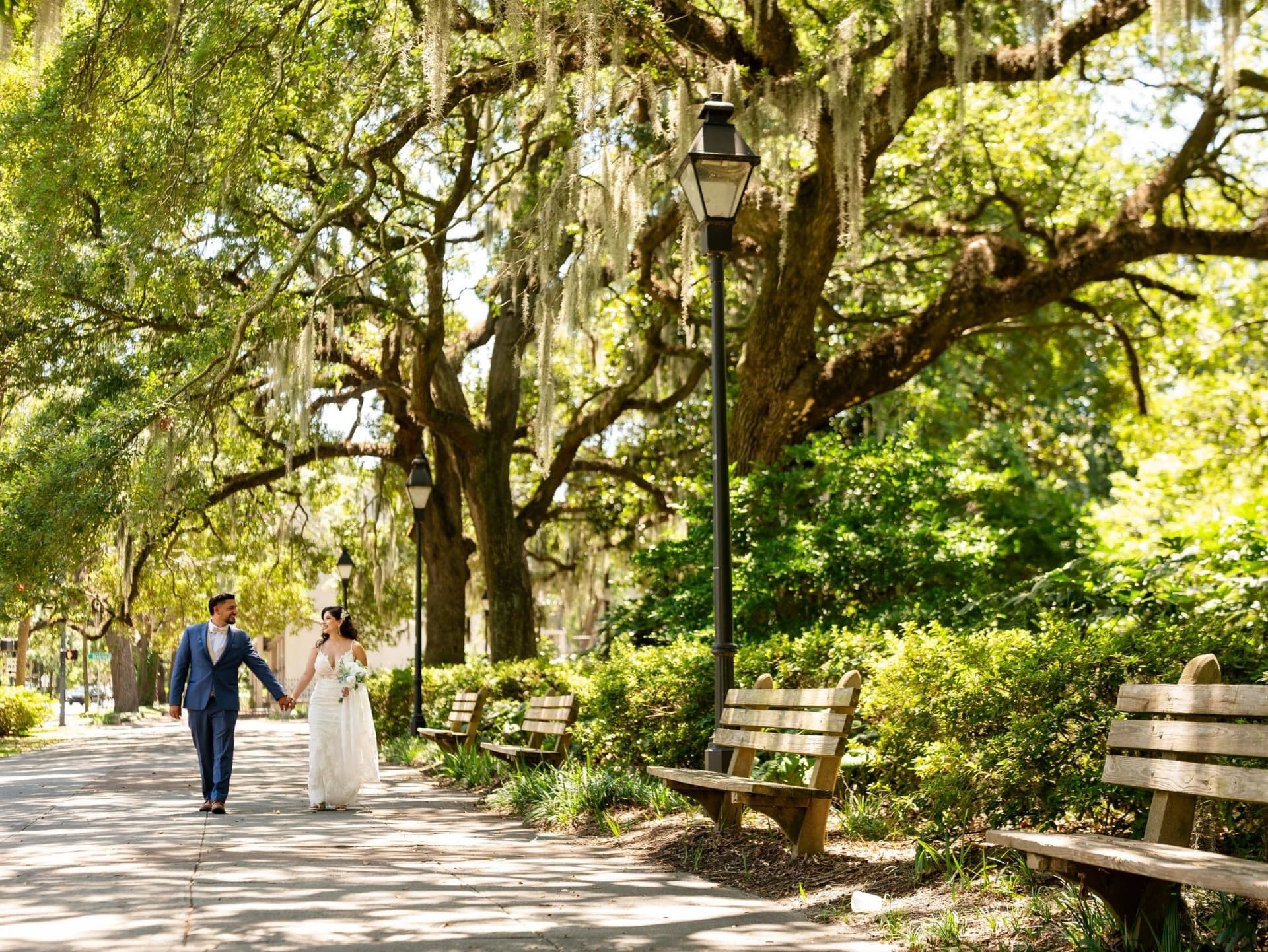 Forsyth Park elopement photo 22