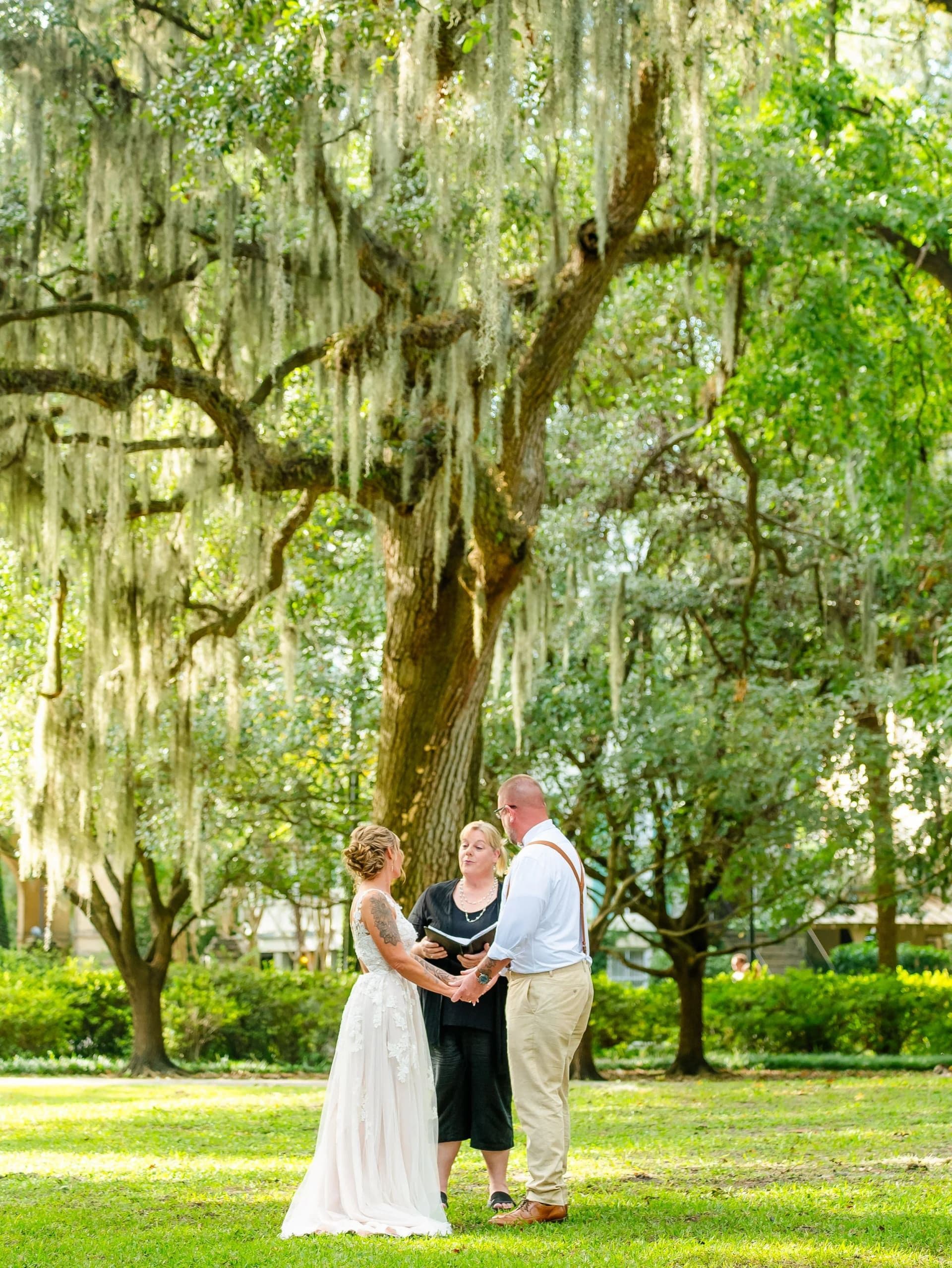 Forsyth Park elopement photo 33
