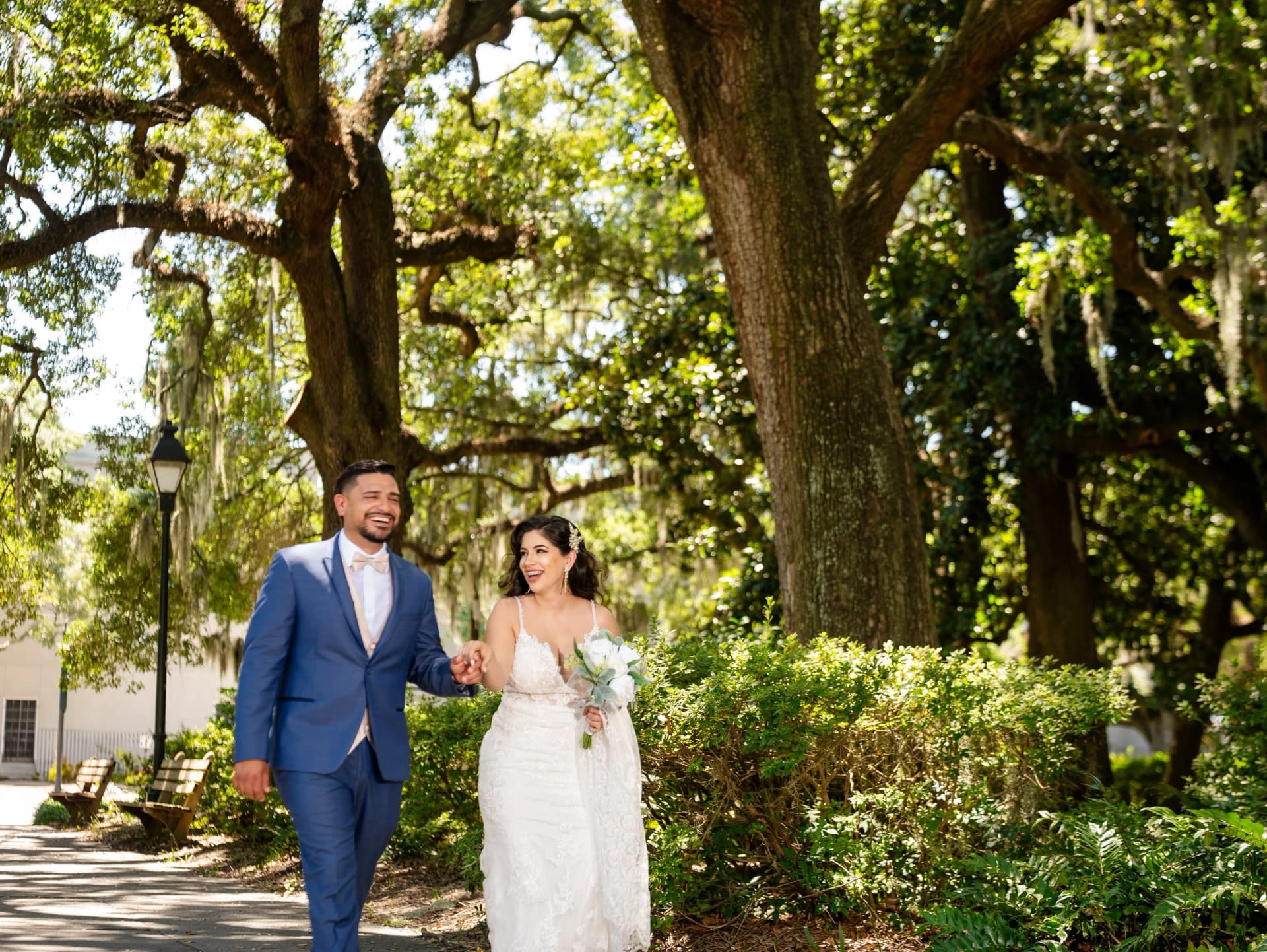 Forsyth Park elopement photo 5