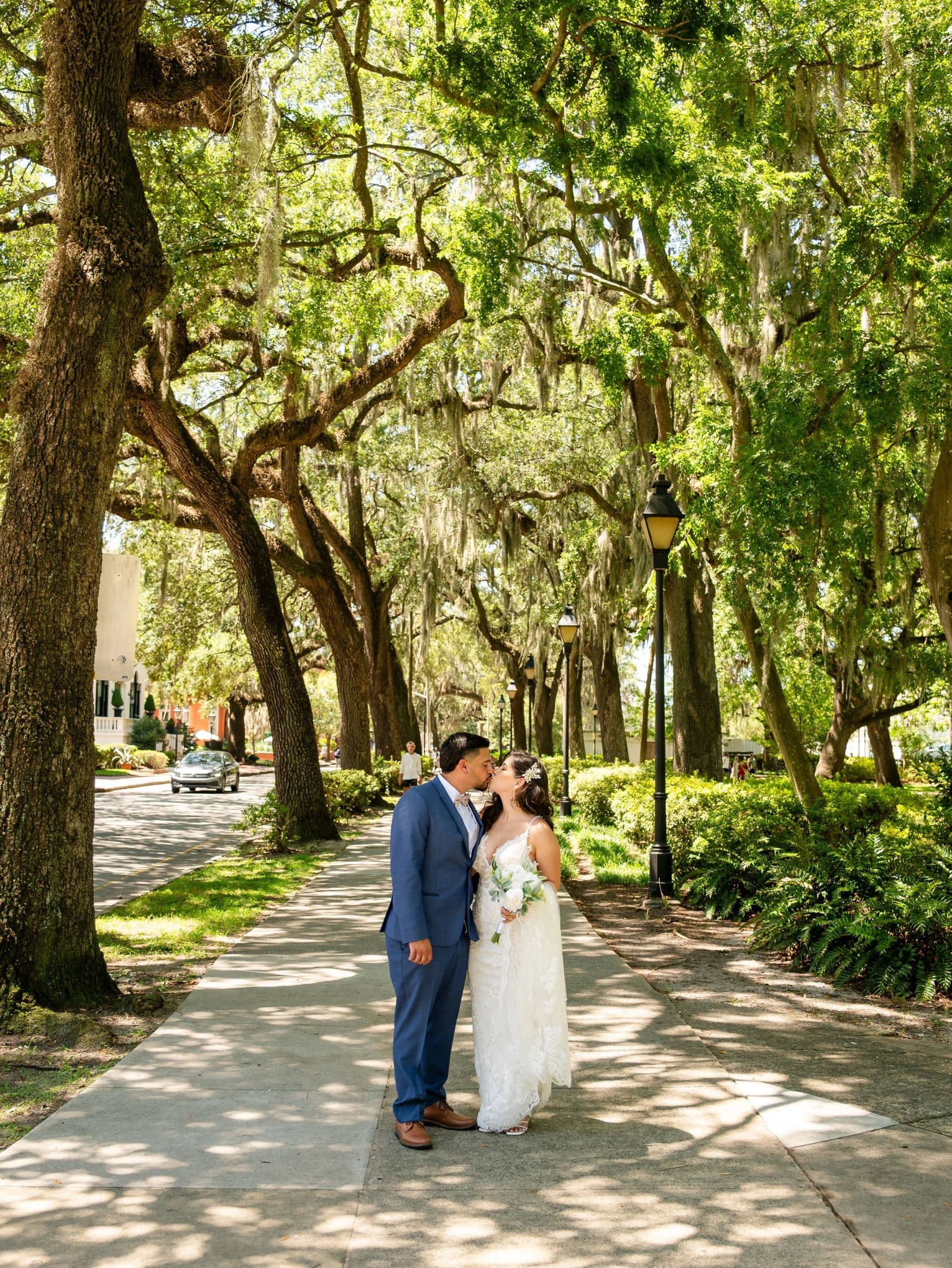 Forsyth Park elopement photo 16