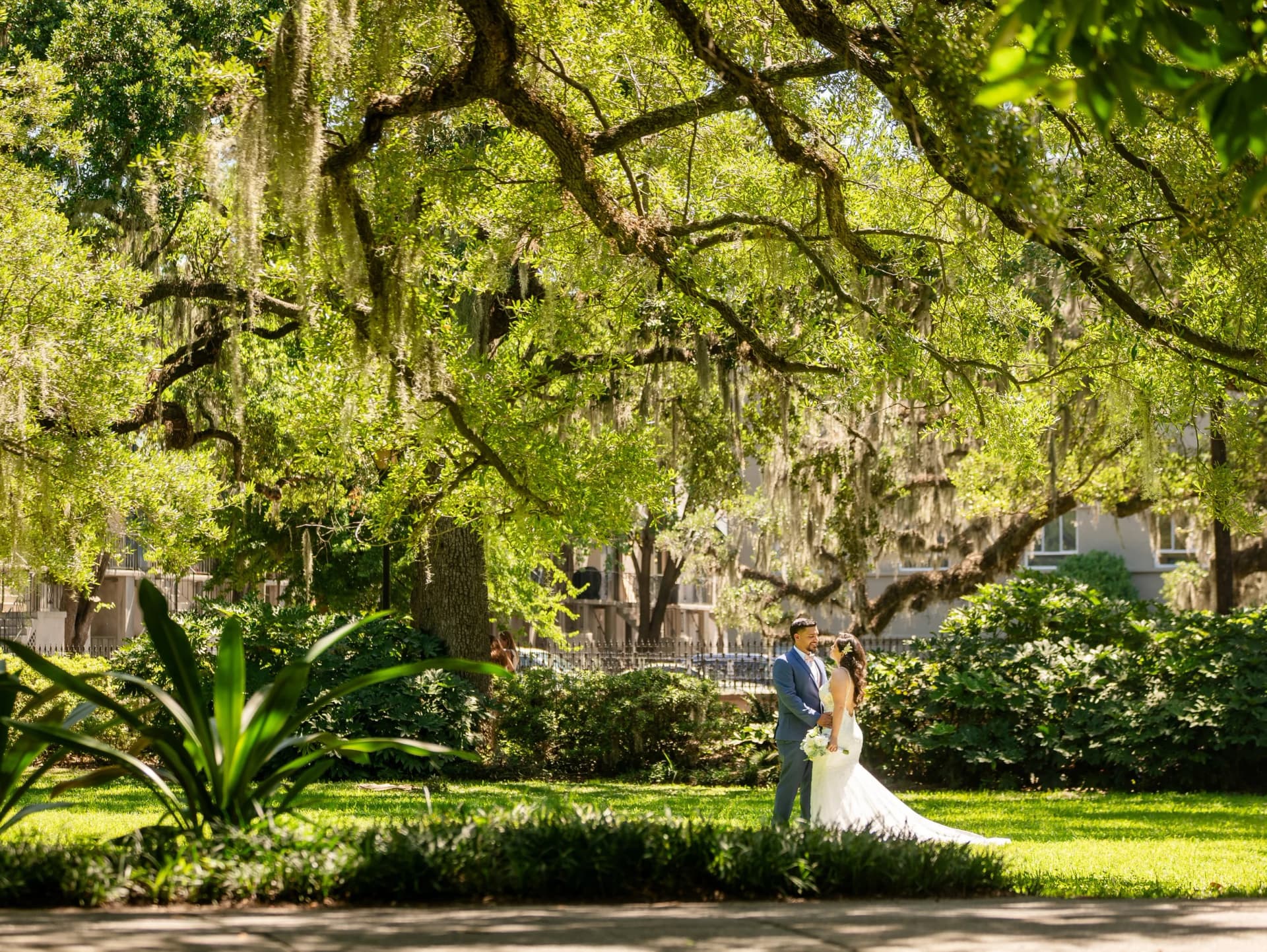 Forsyth Park elopement photo 28