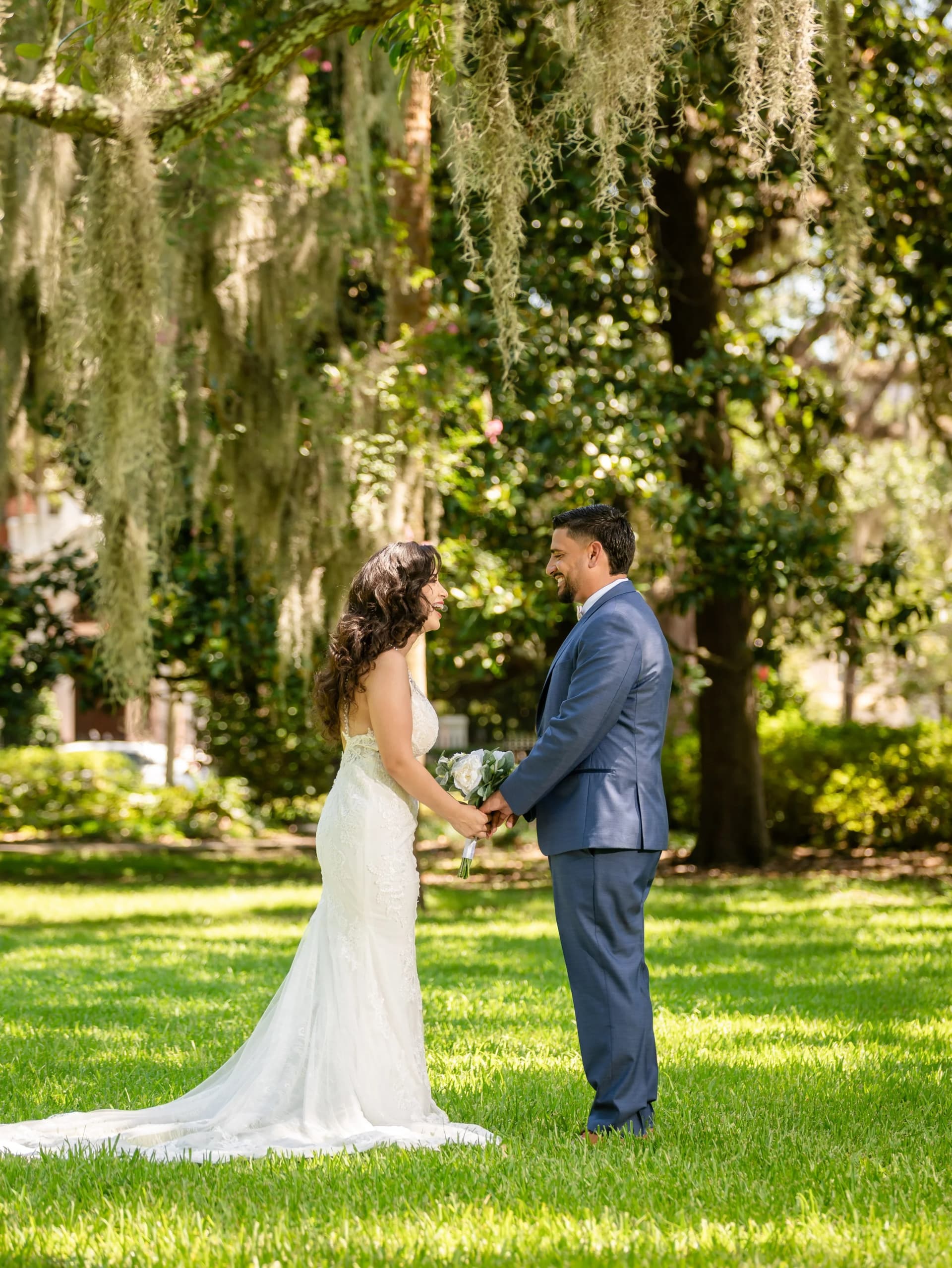 Forsyth Park elopement photo 3