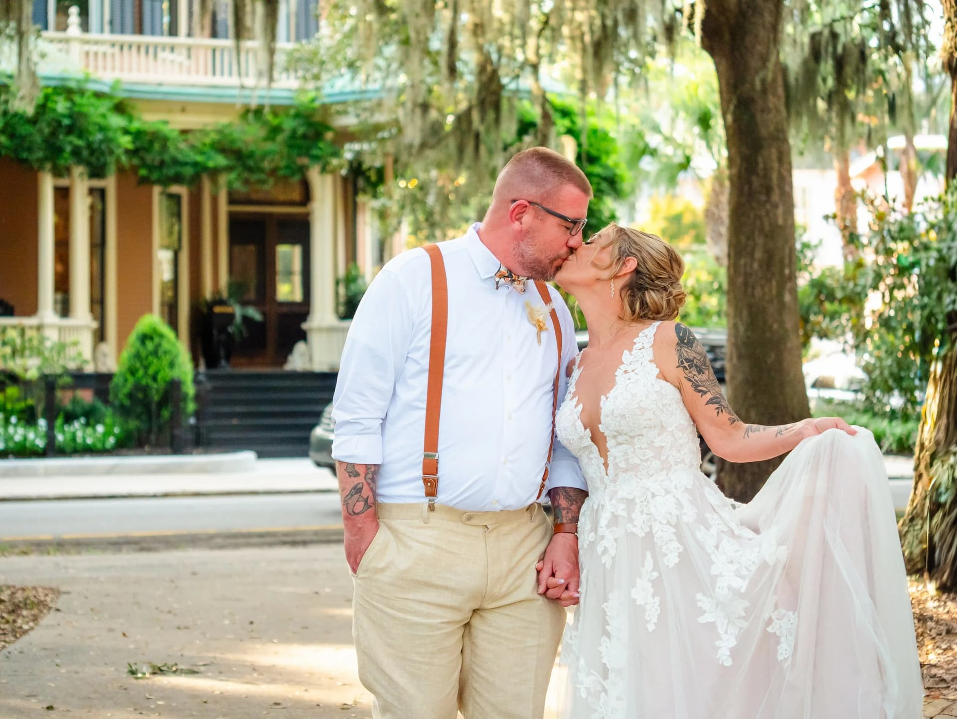 Forsyth Park elopement photo 33