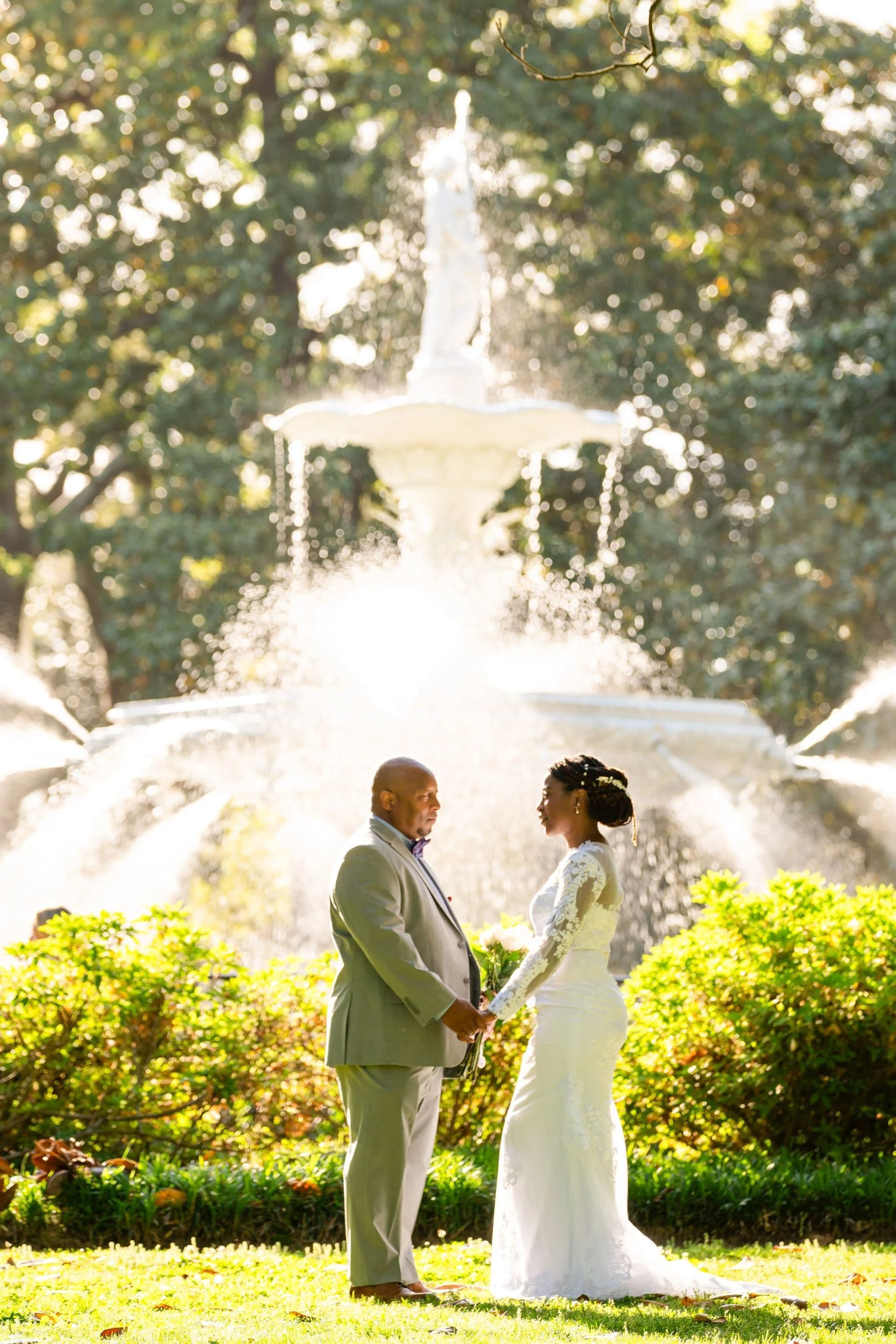 Forsyth Park elopement photo 9