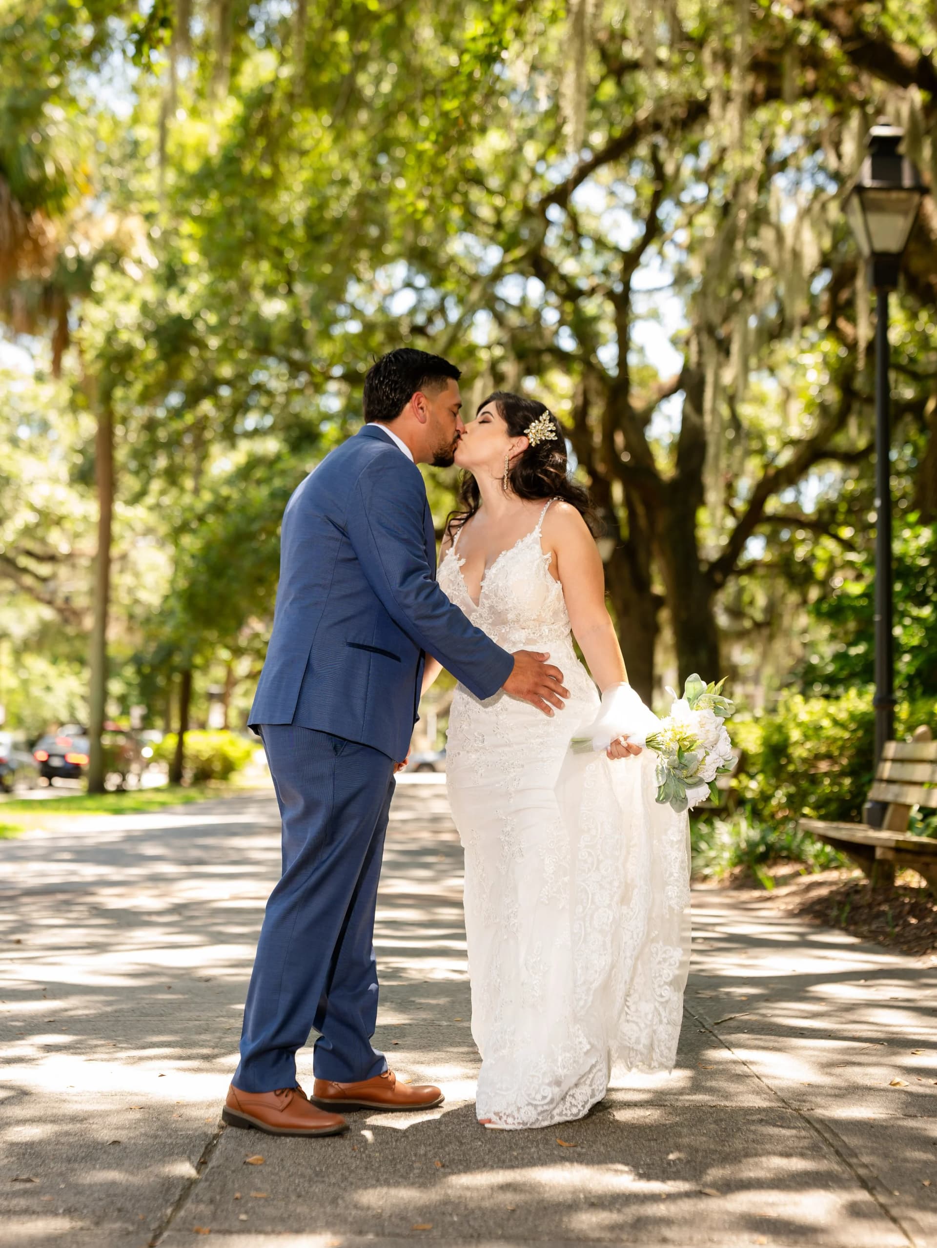 Forsyth Park elopement photo 11