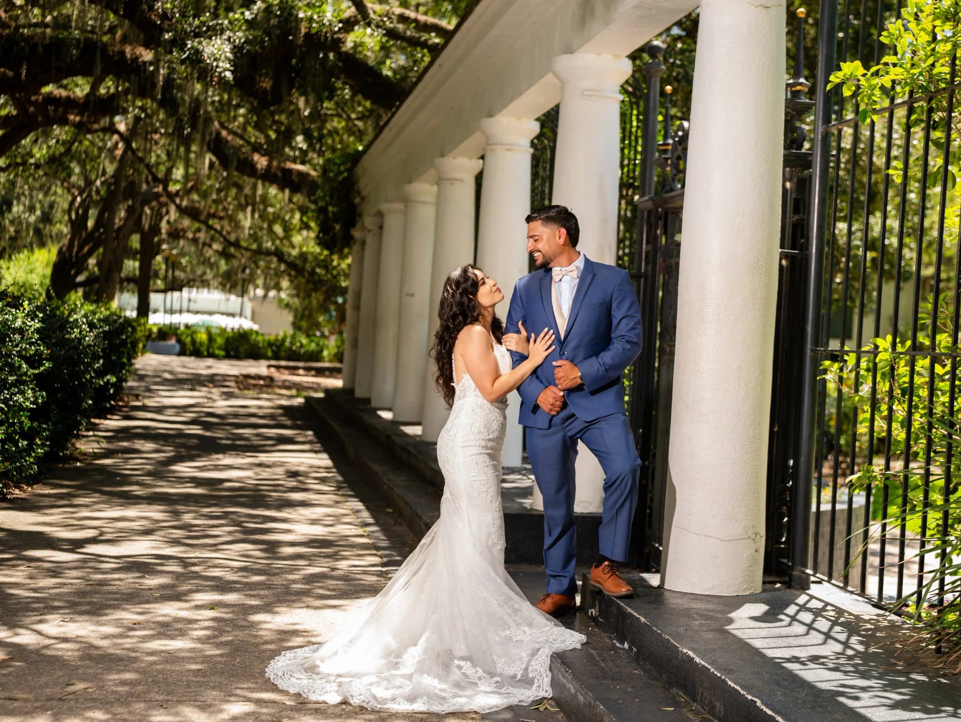 Forsyth Park elopement photo 6
