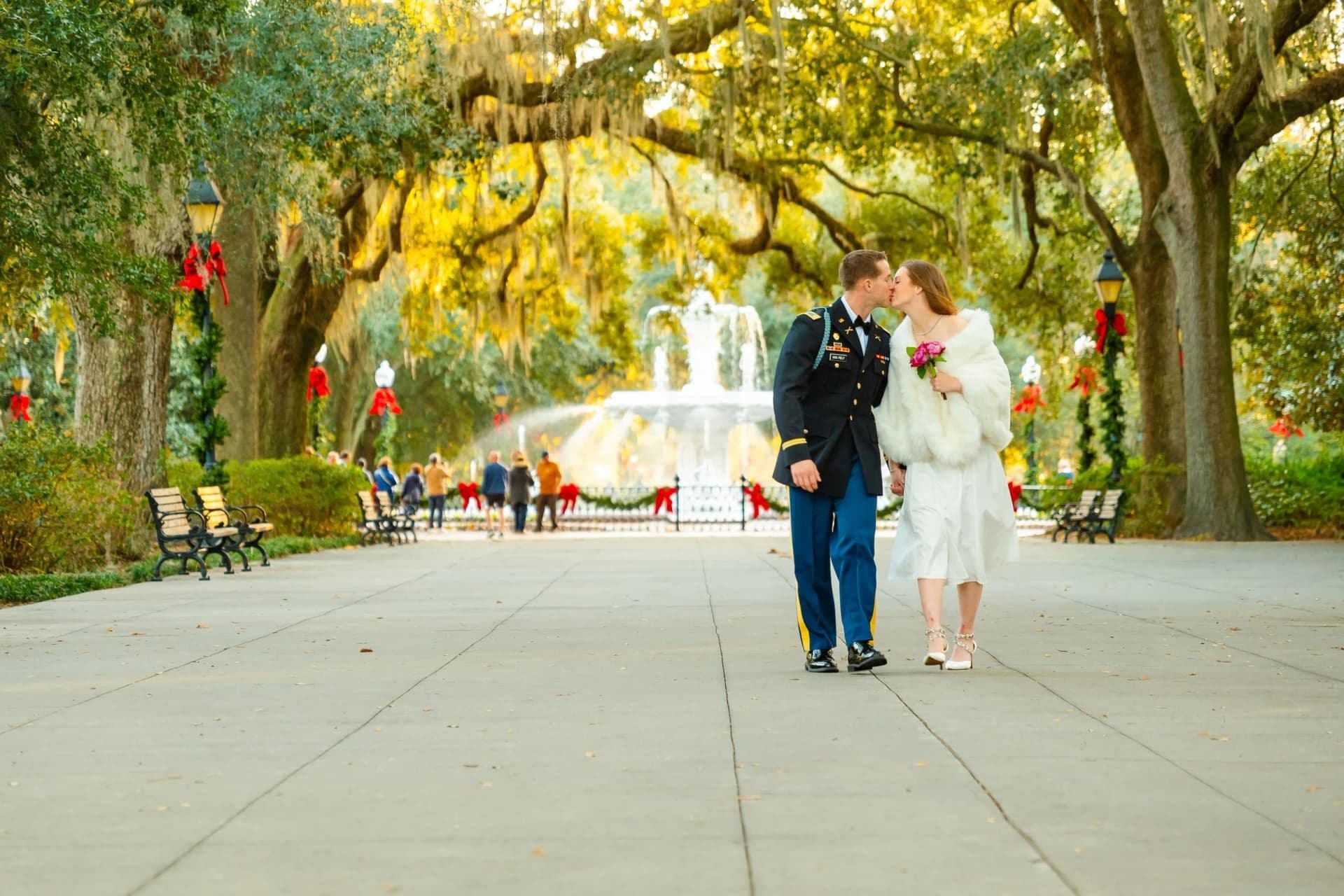 Forsyth Park elopement photo 32