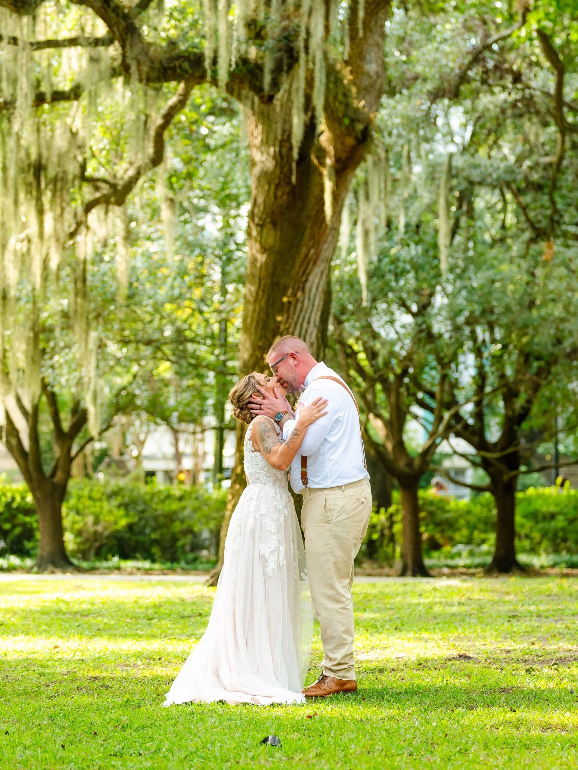 Forsyth Park elopement photo 12