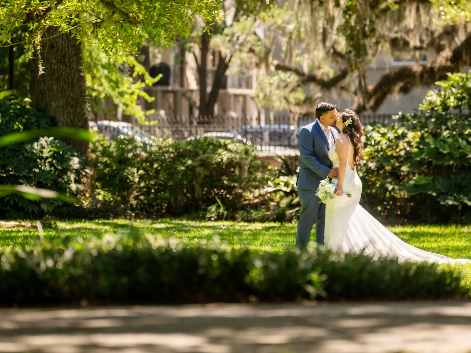 Forsyth Park elopement photo 15