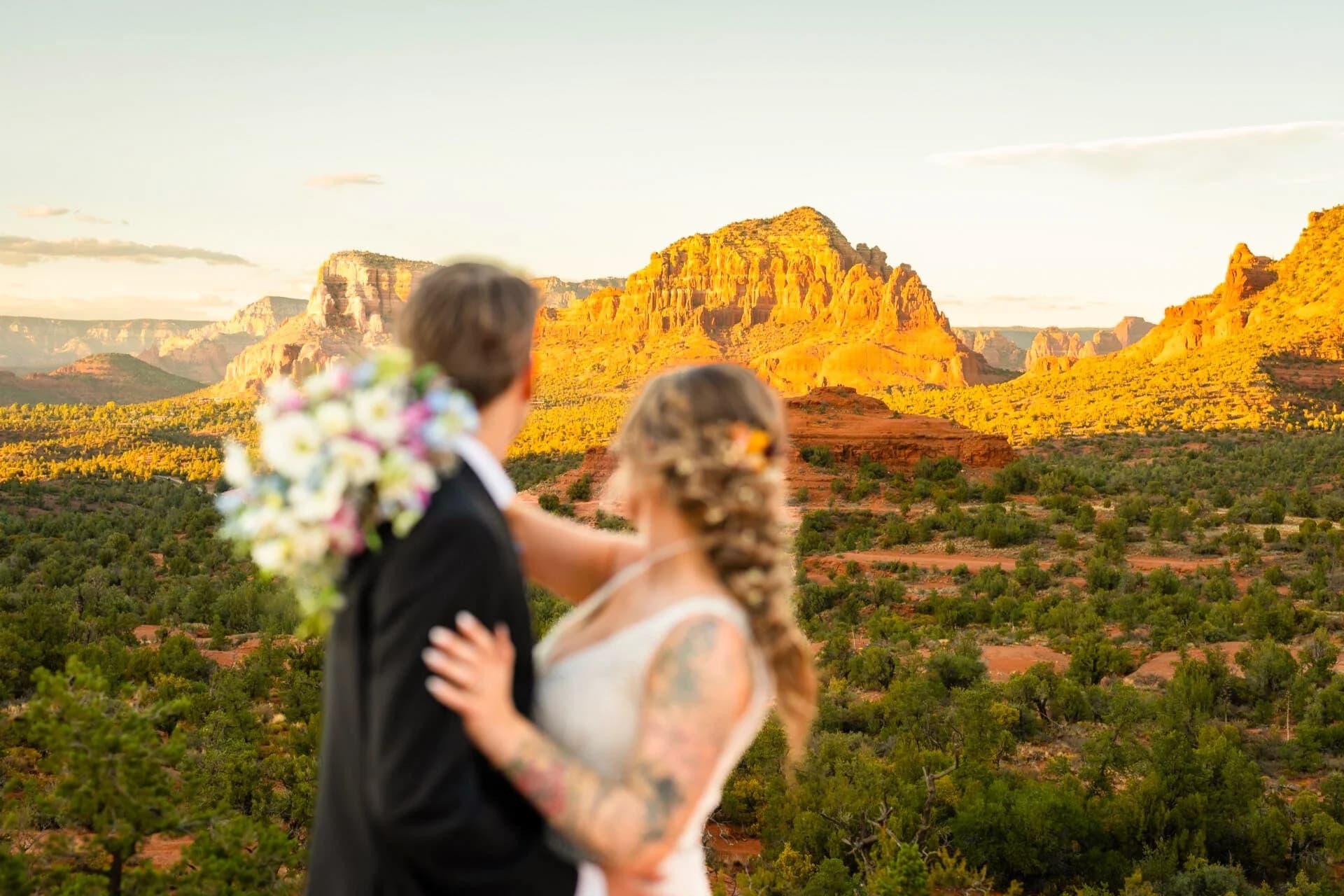 Baby Bell Rock elopement photo 23