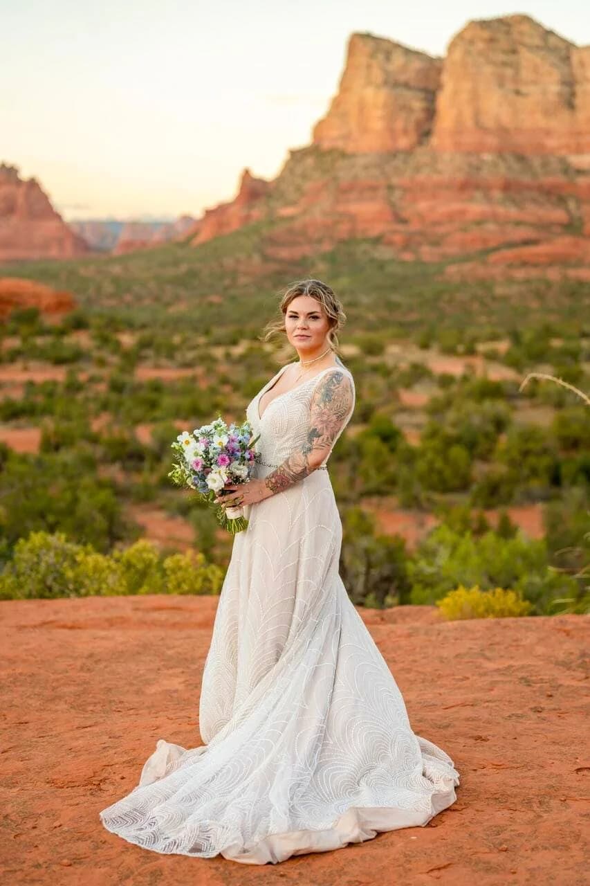 Baby Bell Rock elopement photo 35