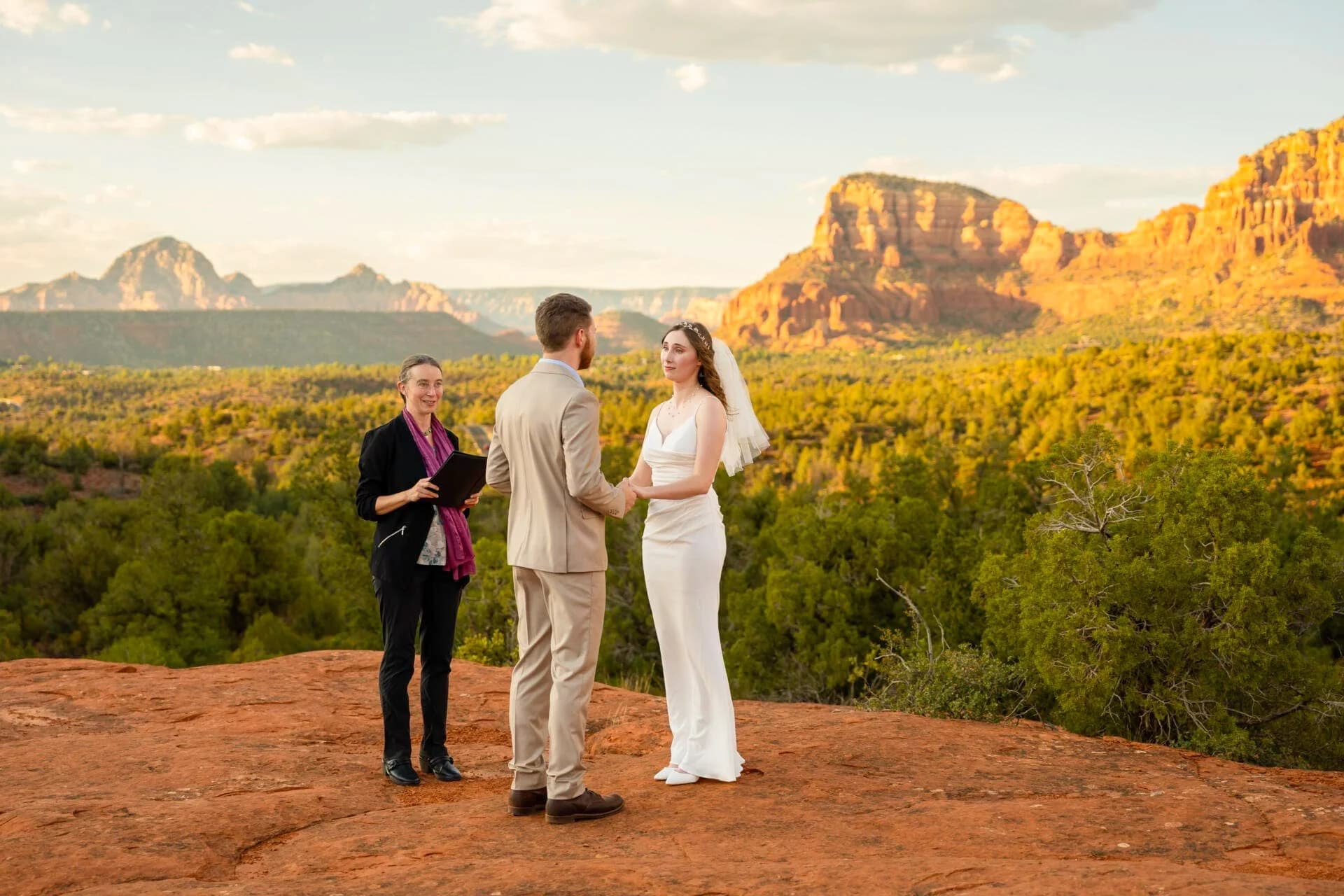 Baby Bell Rock elopement photo 3