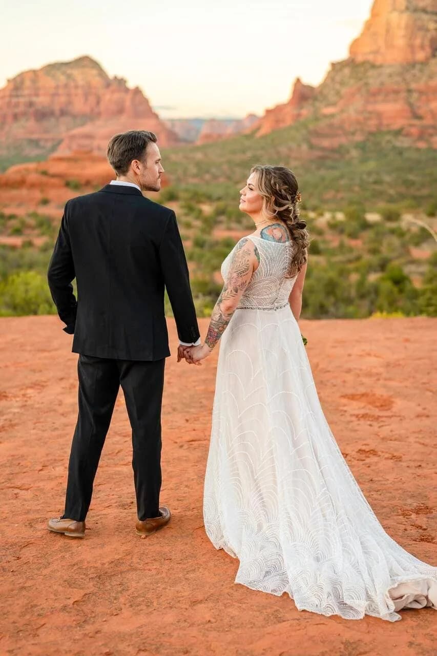 Baby Bell Rock elopement photo 14