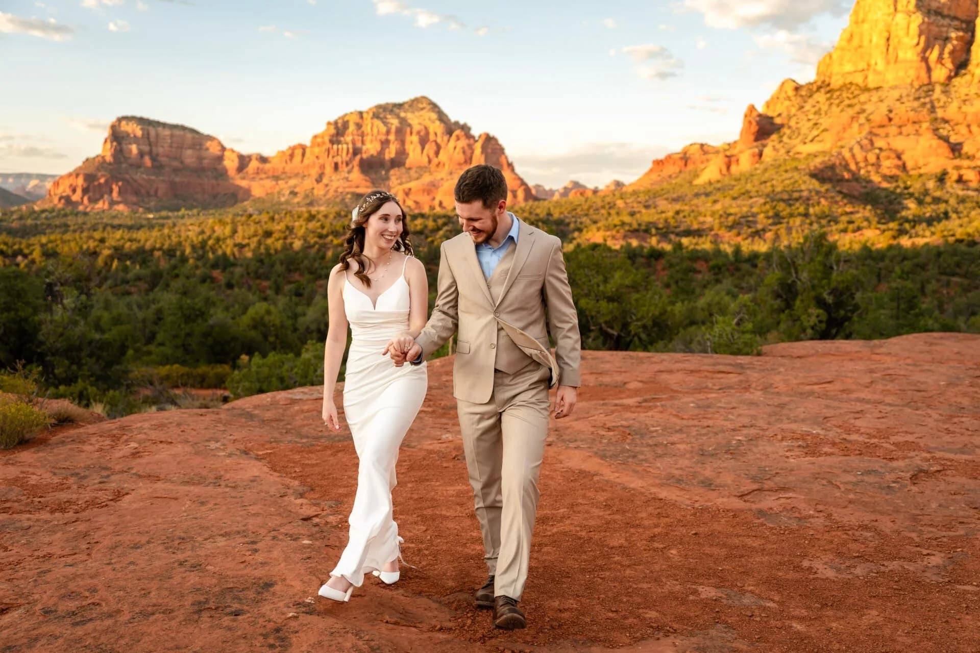 Baby Bell Rock elopement photo 12