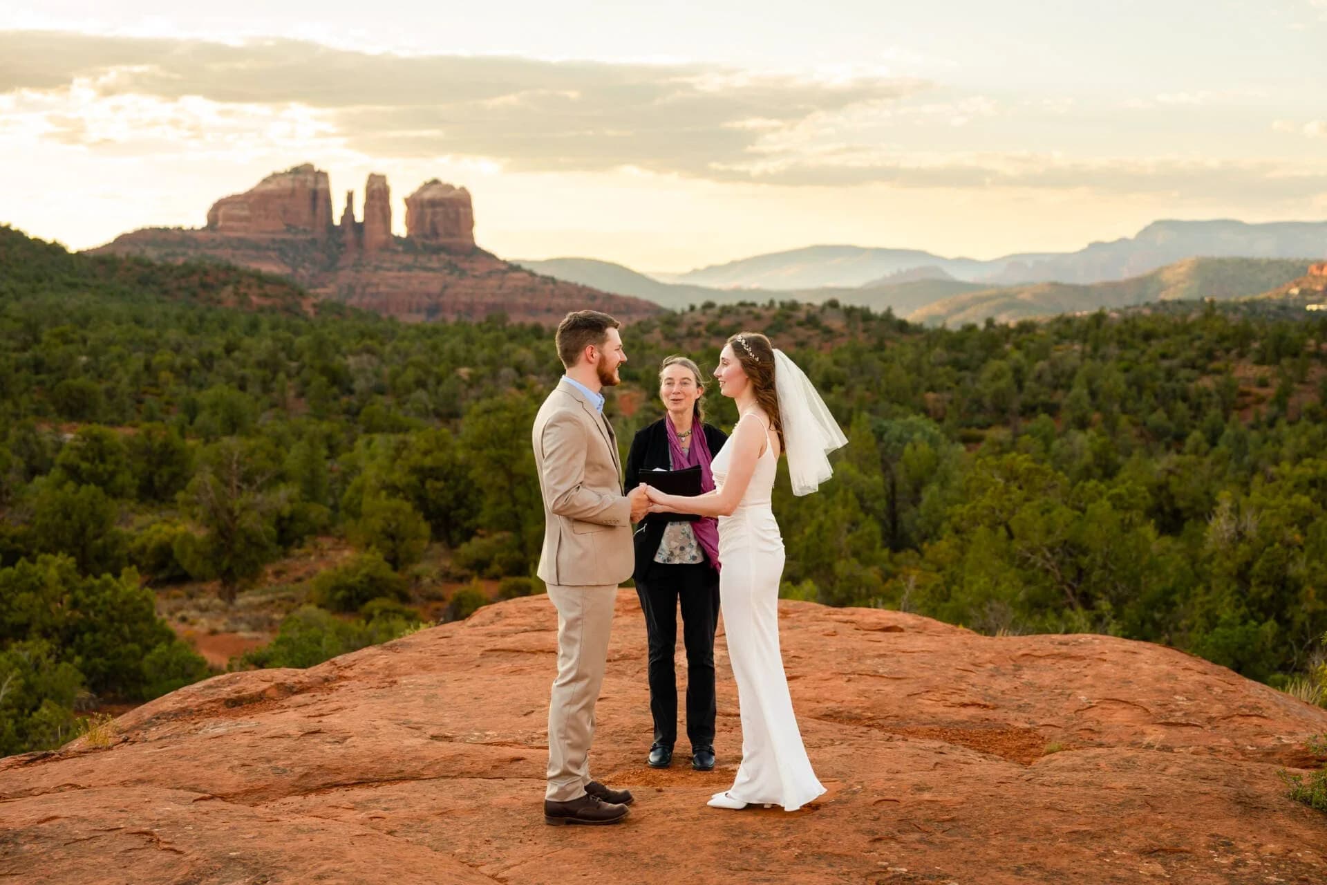 Baby Bell Rock elopement photo 4