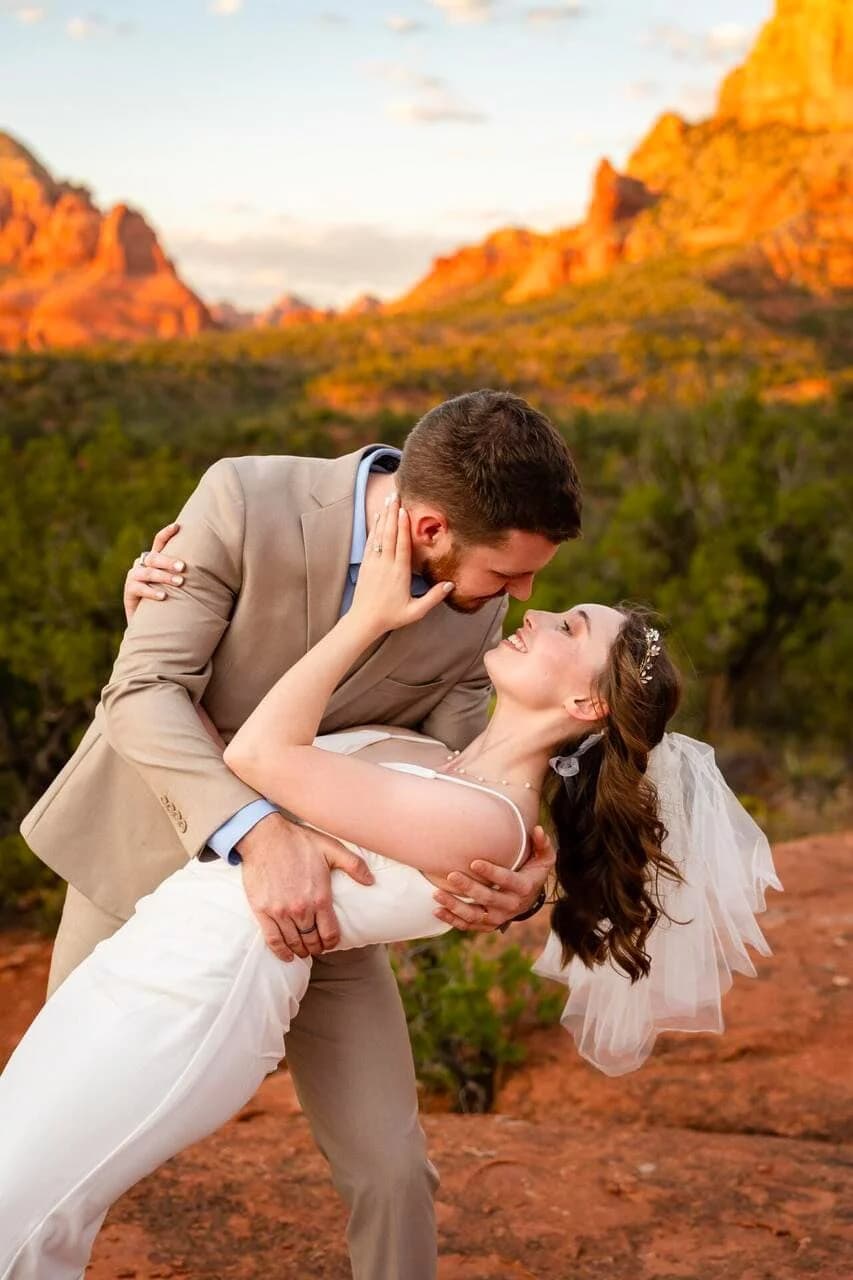 Baby Bell Rock elopement photo 14