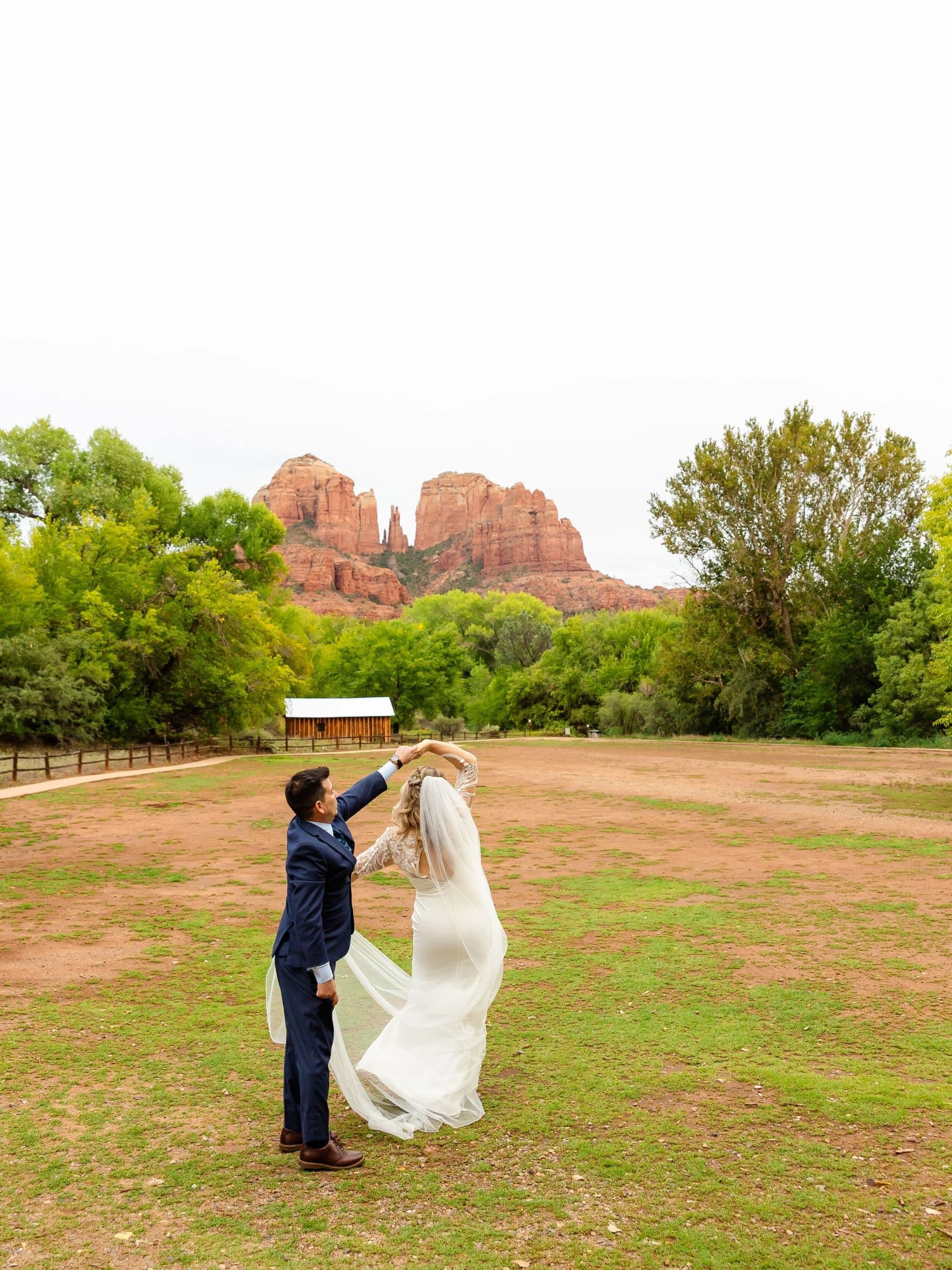 Crescent Moon Ranch elopement photo 8