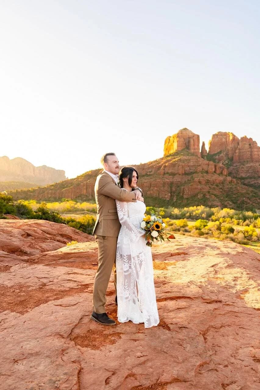 Secret Slick Rock elopement photo 1