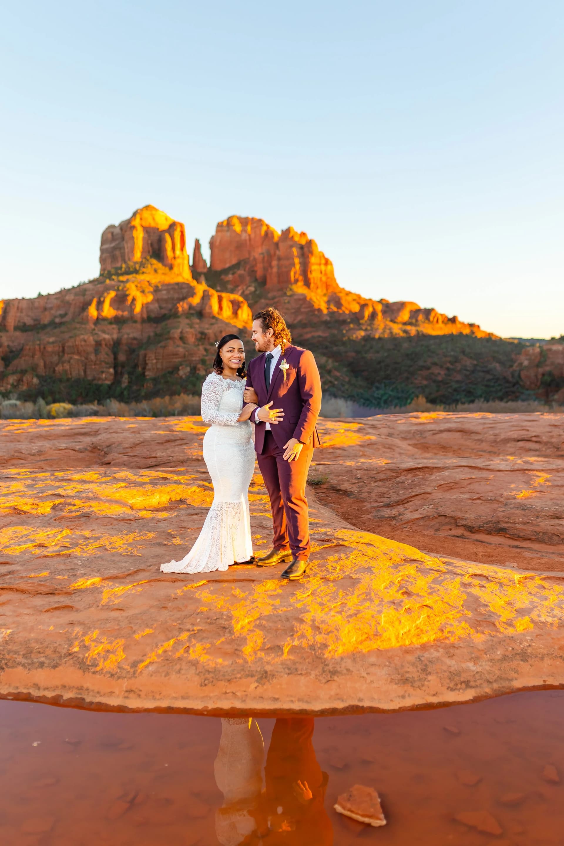 Secret Slick Rock elopement photo 14