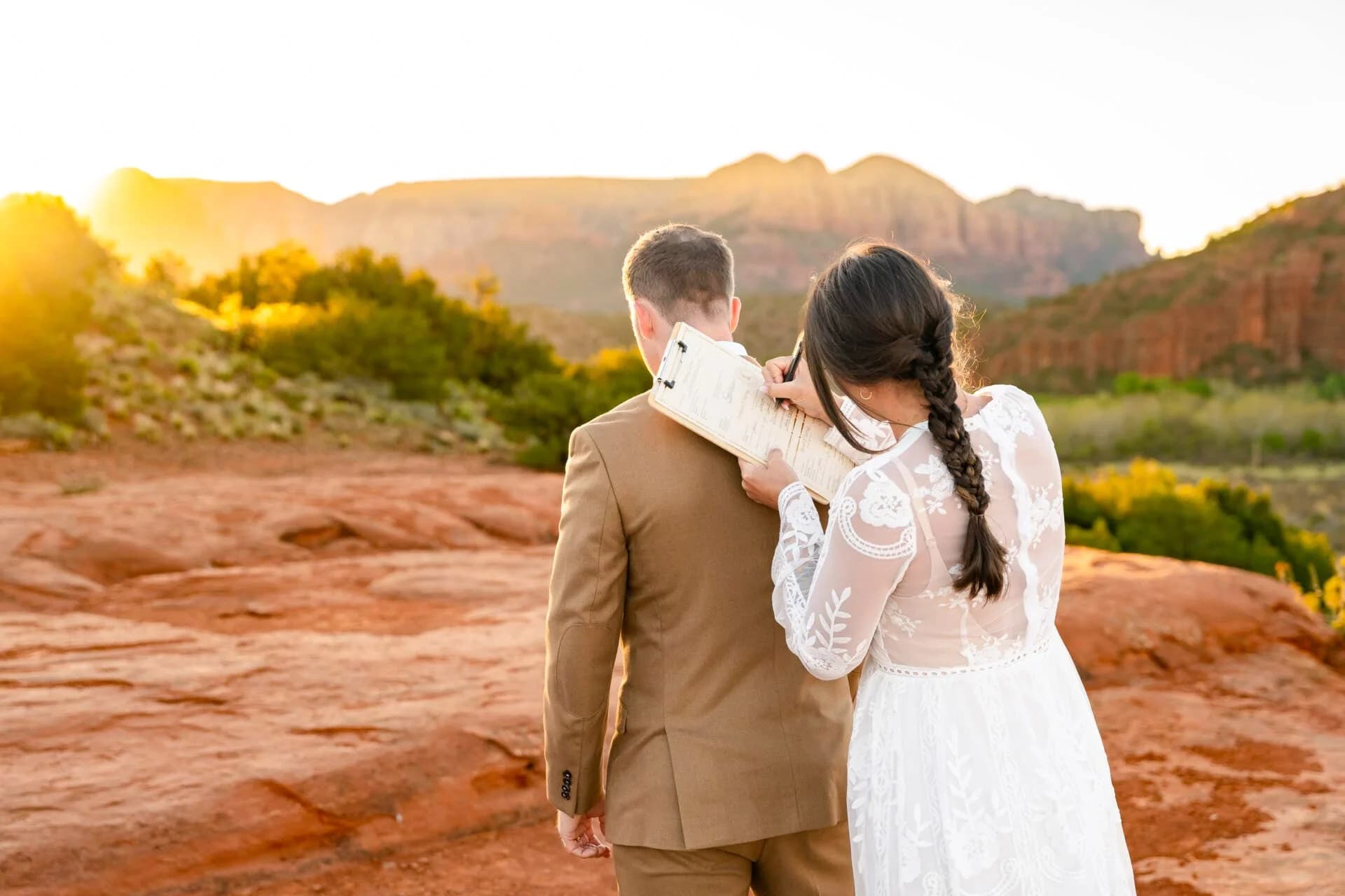 Secret Slick Rock elopement photo 6