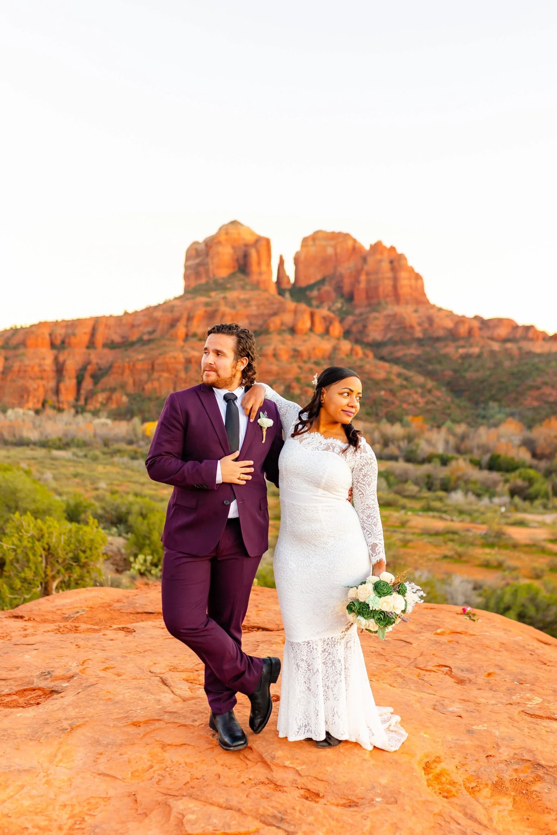 Secret Slick Rock elopement photo 47