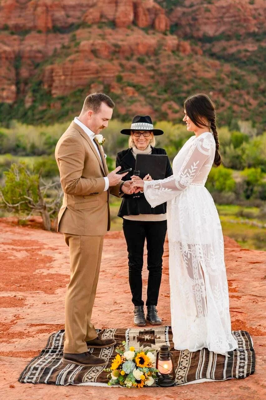Secret Slick Rock elopement photo 3