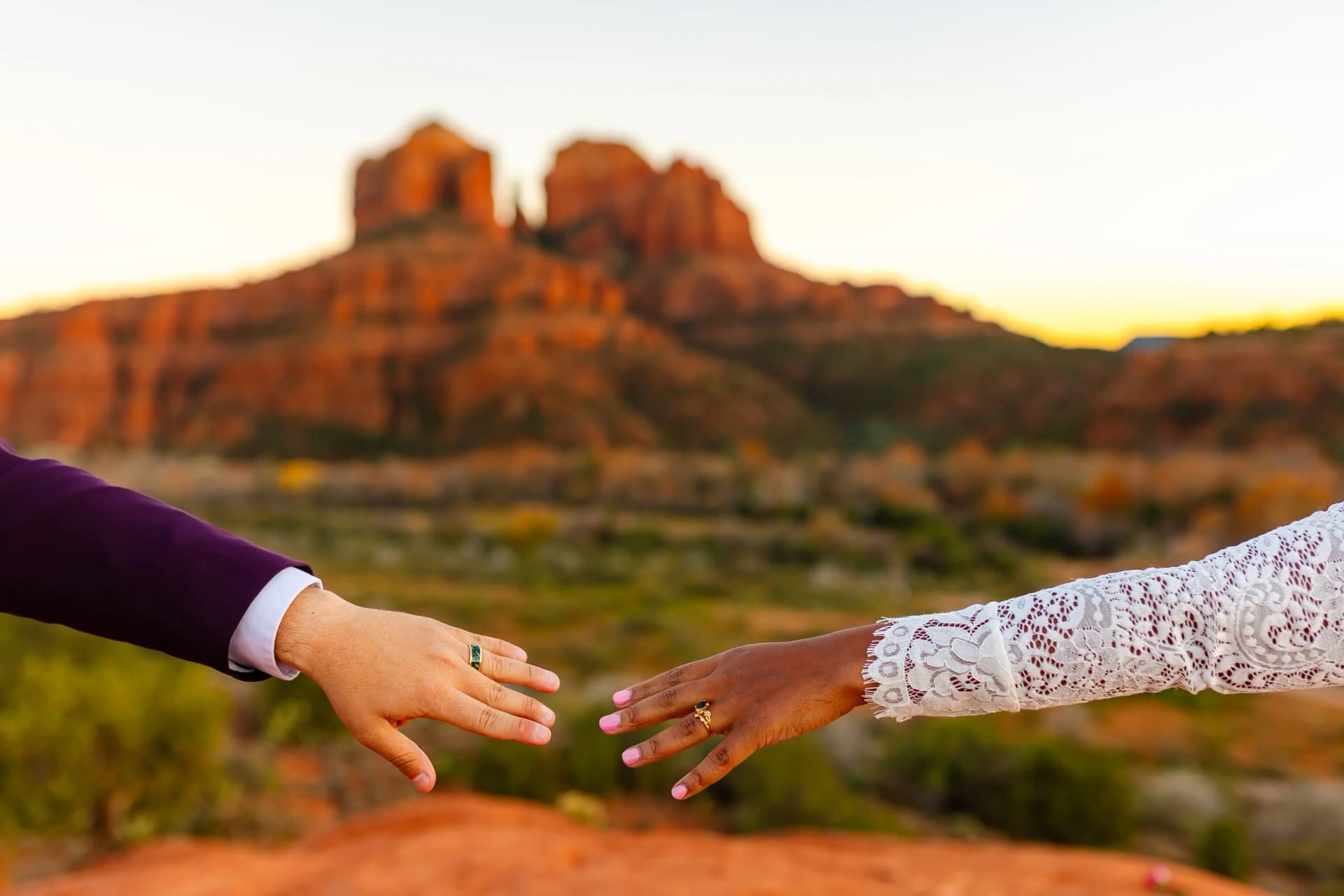 Secret Slick Rock elopement photo 2